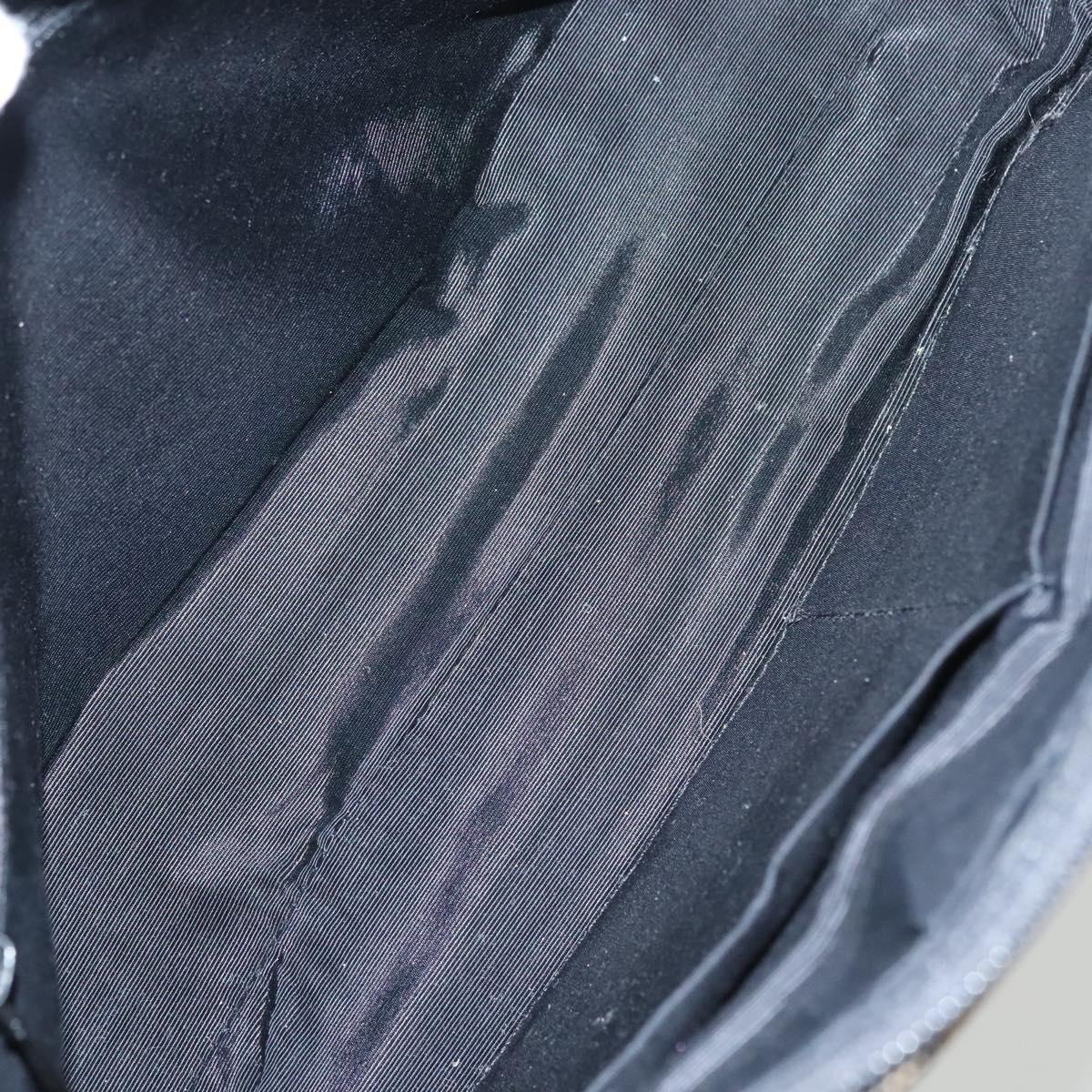 Burberrys Nova Check Hand Bag Canvas Beige Auth sw208