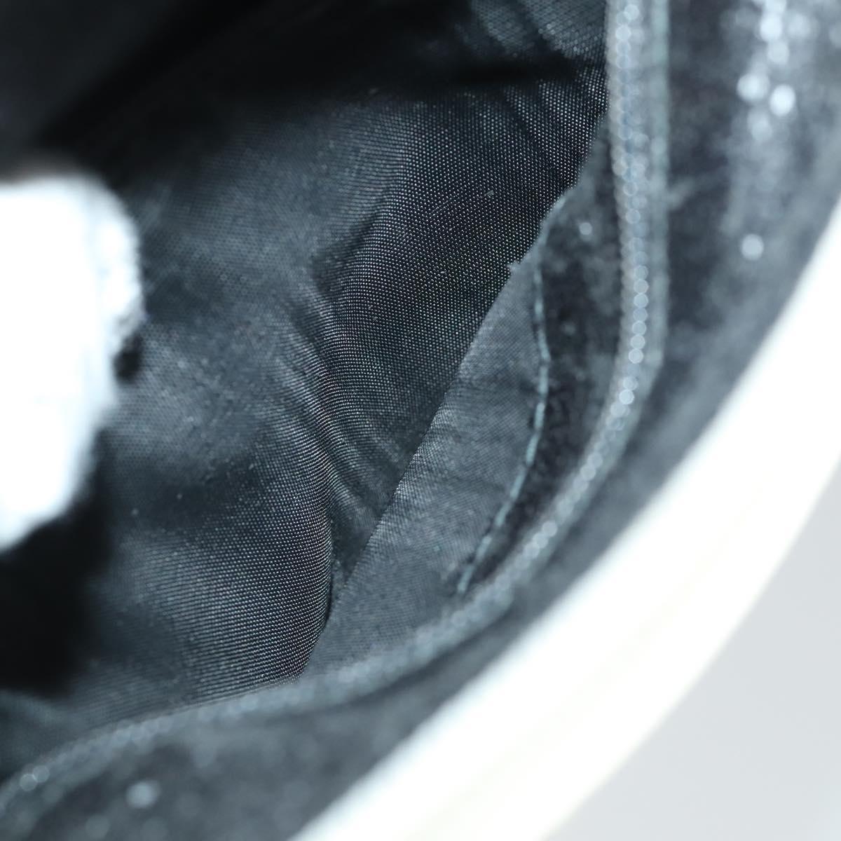 GUCCI Shoulder Bag Patent leather White Silver 007 3184 0250 Auth SW2084