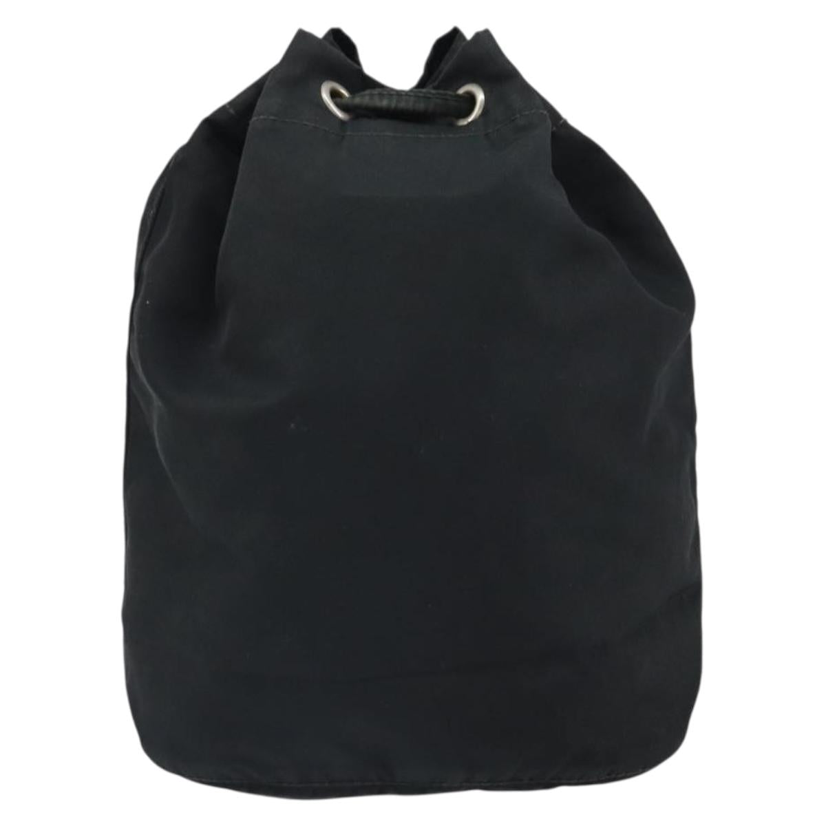 PRADA Purse Pouch Nylon Black Auth SW2092