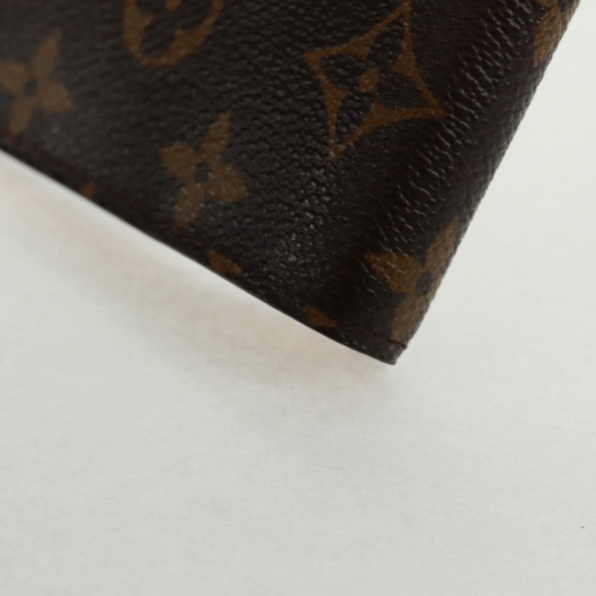 LOUIS VUITTON Monogram Groom Agenda PM Day Planner Cover R20019 LV Auth SW2101V