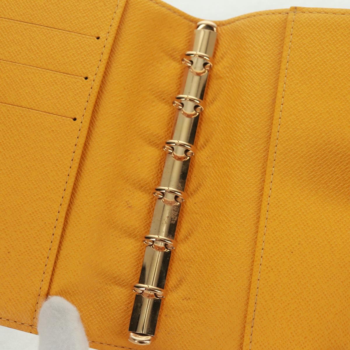 LOUIS VUITTON Monogram Groom Agenda PM Day Planner Cover R20019 LV Auth SW2101V