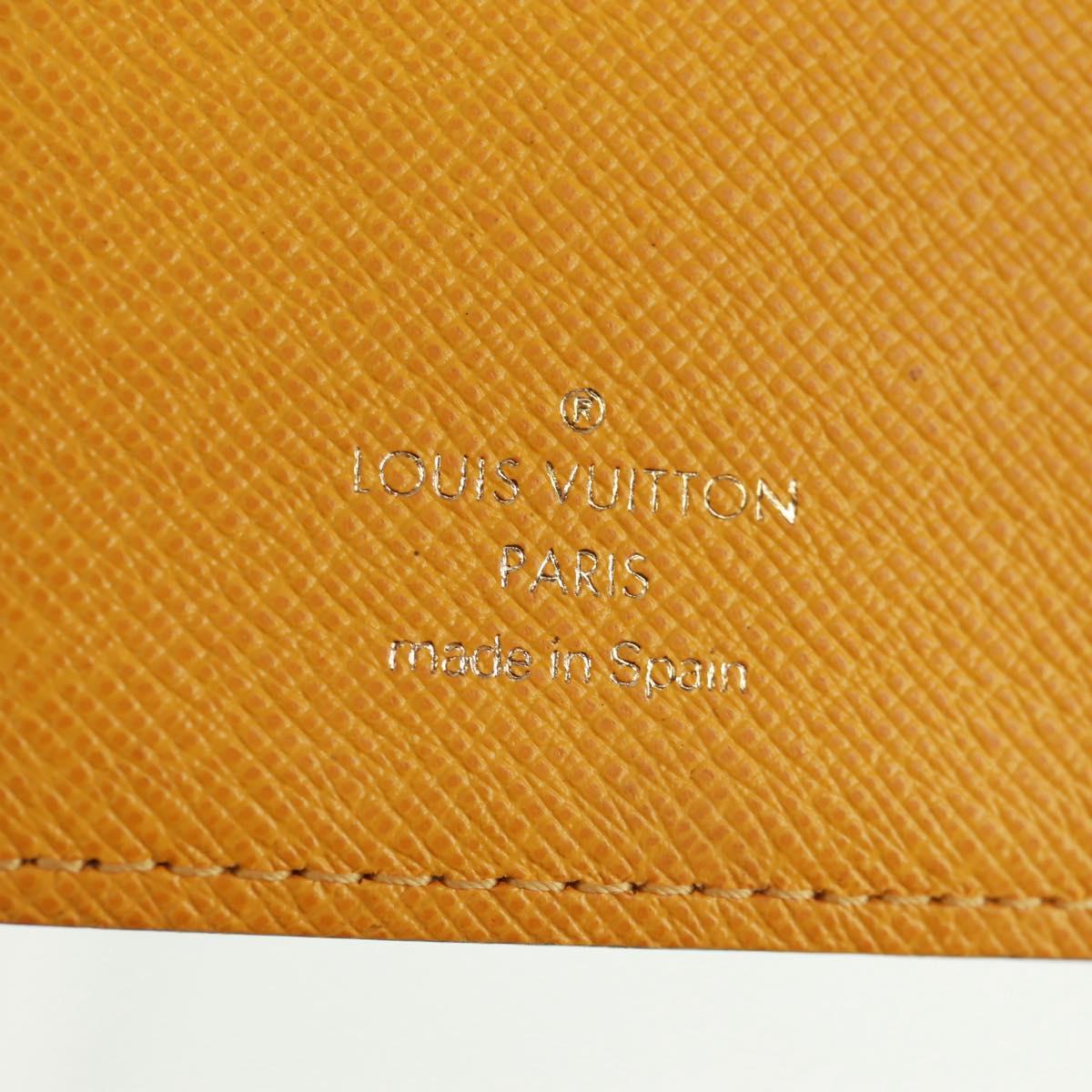LOUIS VUITTON Monogram Groom Agenda PM Day Planner Cover R20019 LV Auth SW2101V