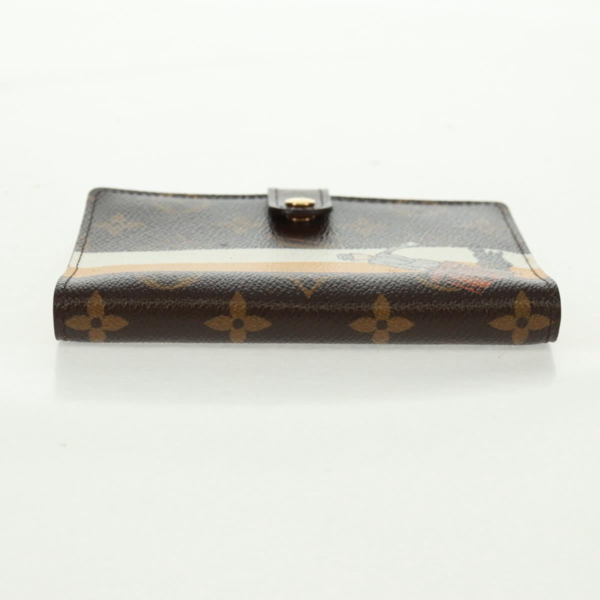 LOUIS VUITTON Monogram Groom Agenda PM Day Planner Cover R20019 LV Auth SW2101V