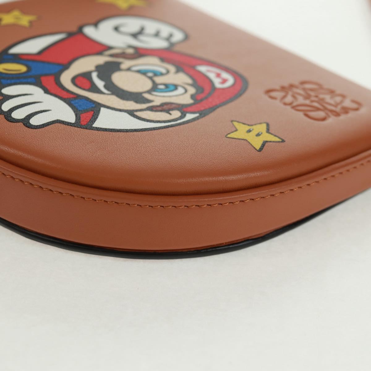 LOEWE PARCO Collaboration Only To 50 Pieces Worldwide Mario Bag Auth SW2124SM