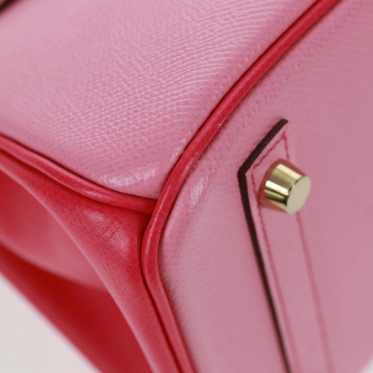 HERMES Birkin 30 Bag Leather SPO Gold Rose Confetti x Rose Tyrian Auth SW2128SM