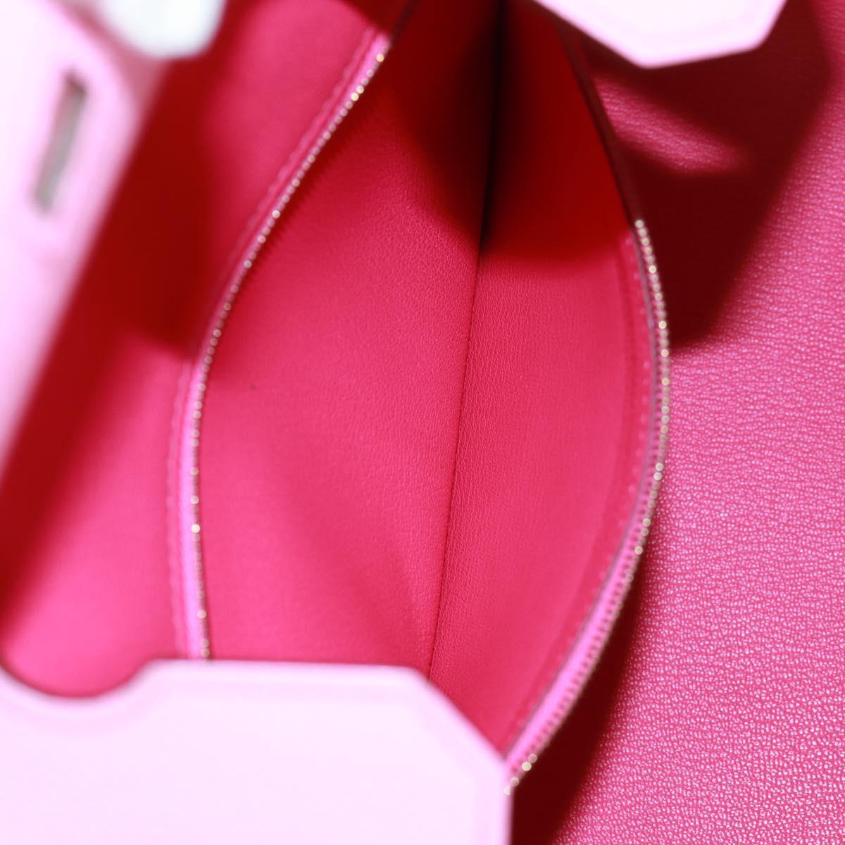 HERMES Birkin 30 Bag Leather SPO Gold Rose Confetti x Rose Tyrian Auth SW2128SM