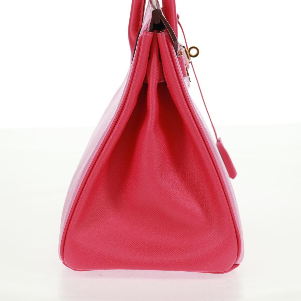 HERMES Birkin 30 Bag Leather SPO Gold Rose Confetti x Rose Tyrian Auth SW2128SM