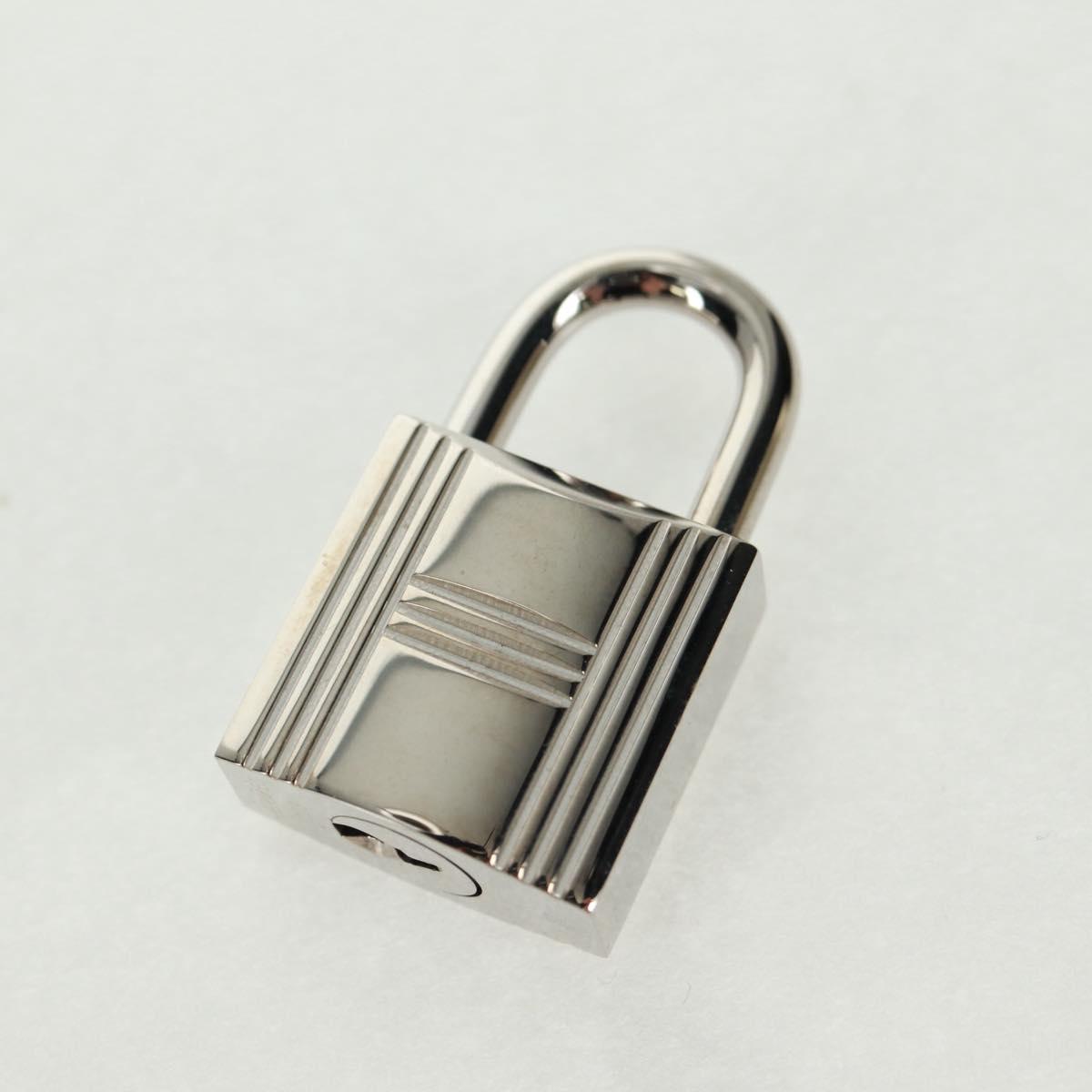 HERMES Birkin 30 Hand Bag Leather Silver Etope Auth SW2129SM