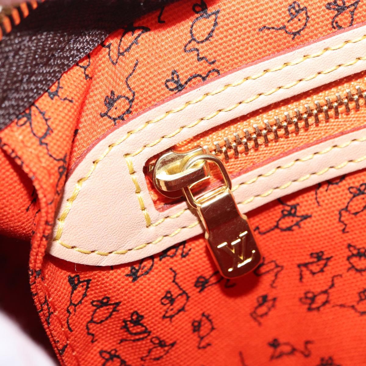 LOUIS VUITTON Catgram Speedy Bandouliere 30 Hand Bag M44401 LV Auth SW2136SM