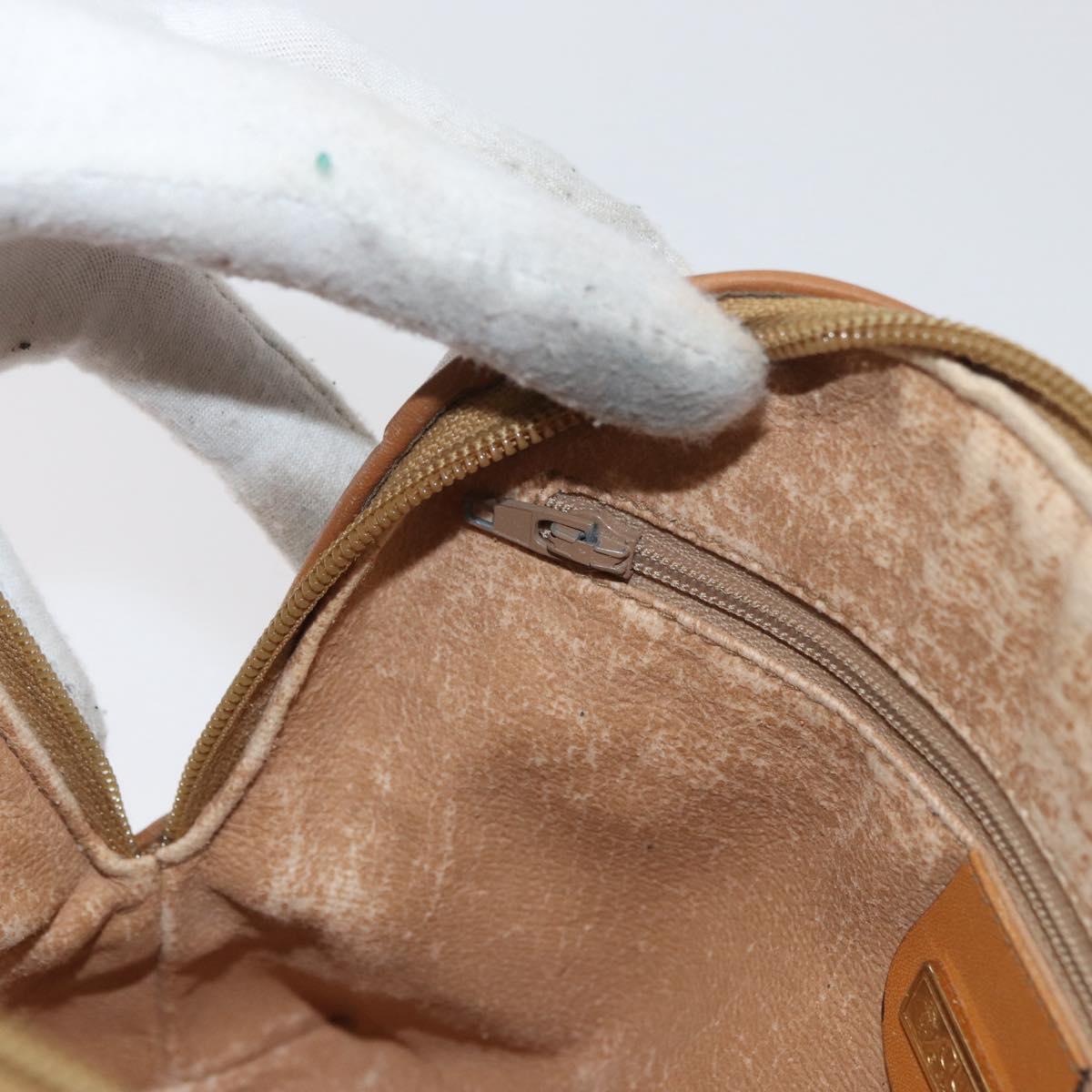GUCCI Micro GG Supreme Shoulder Bag PVC Beige Gold 007 104 4916 Auth SW2142