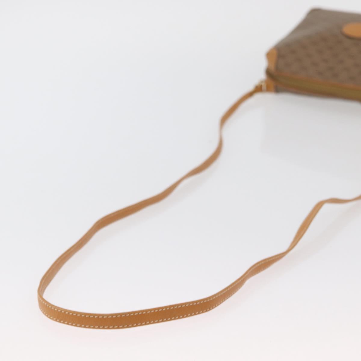 GUCCI Micro GG Supreme Shoulder Bag PVC Beige Gold 007 104 4916 Auth SW2142