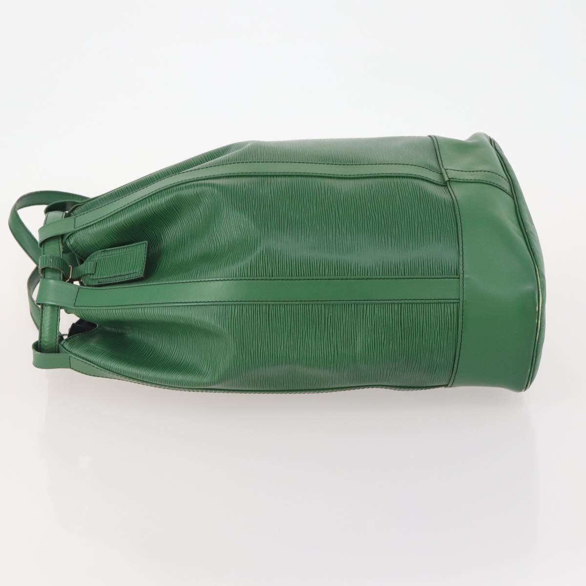 LOUIS VUITTON Epi Randonnee GM Shoulder Bag Green M43084 LV Auth SW2146