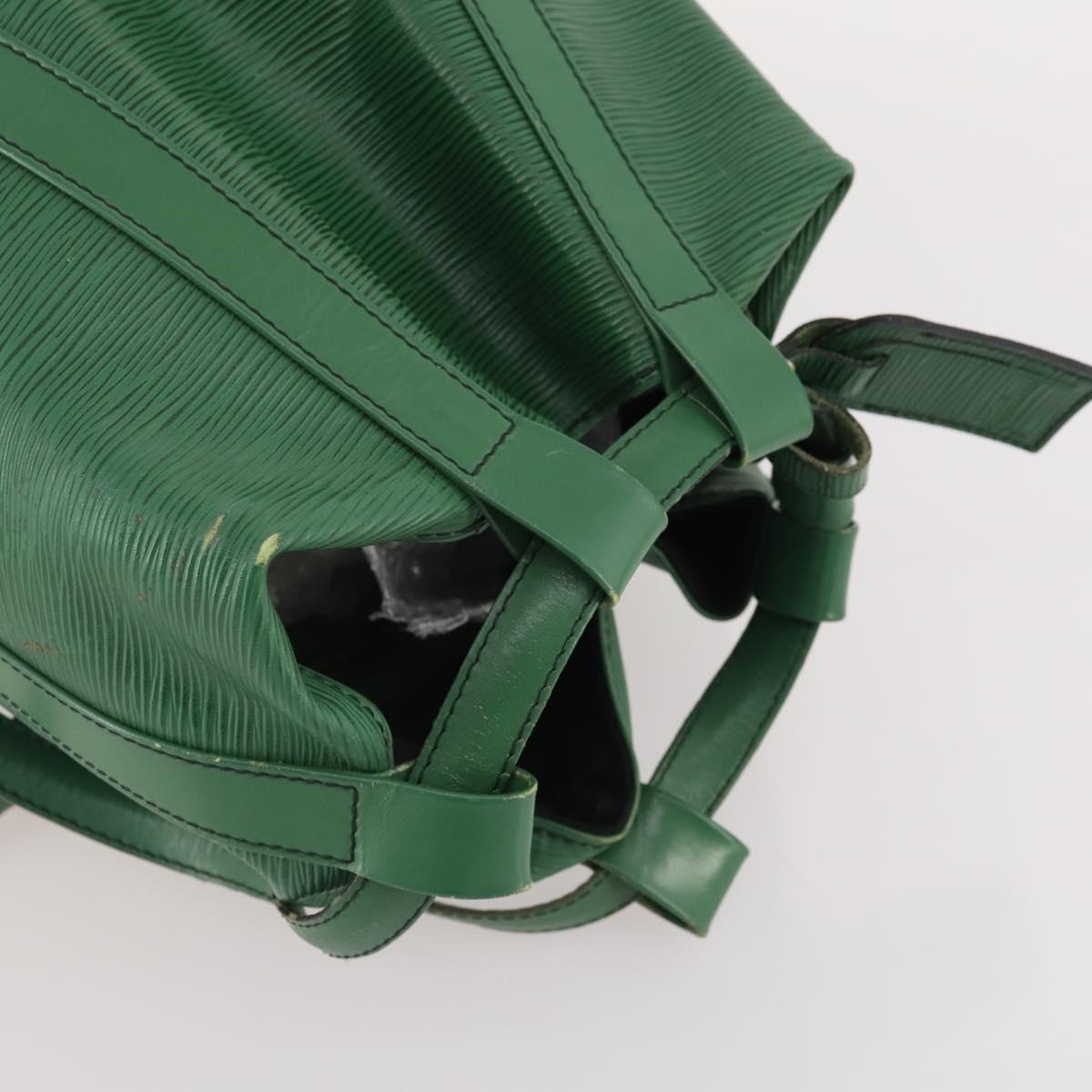 LOUIS VUITTON Epi Randonnee GM Shoulder Bag Green M43084 LV Auth SW2146