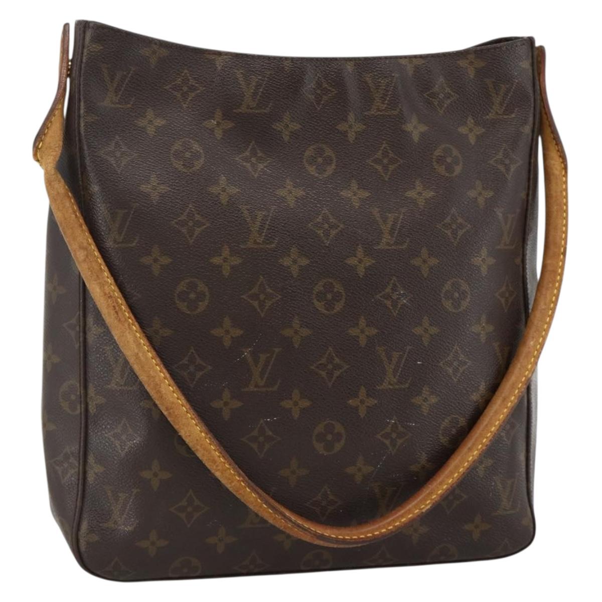 LOUIS VUITTON Monogram Looping GM Shoulder Bag M51145 LV Auth SW2157