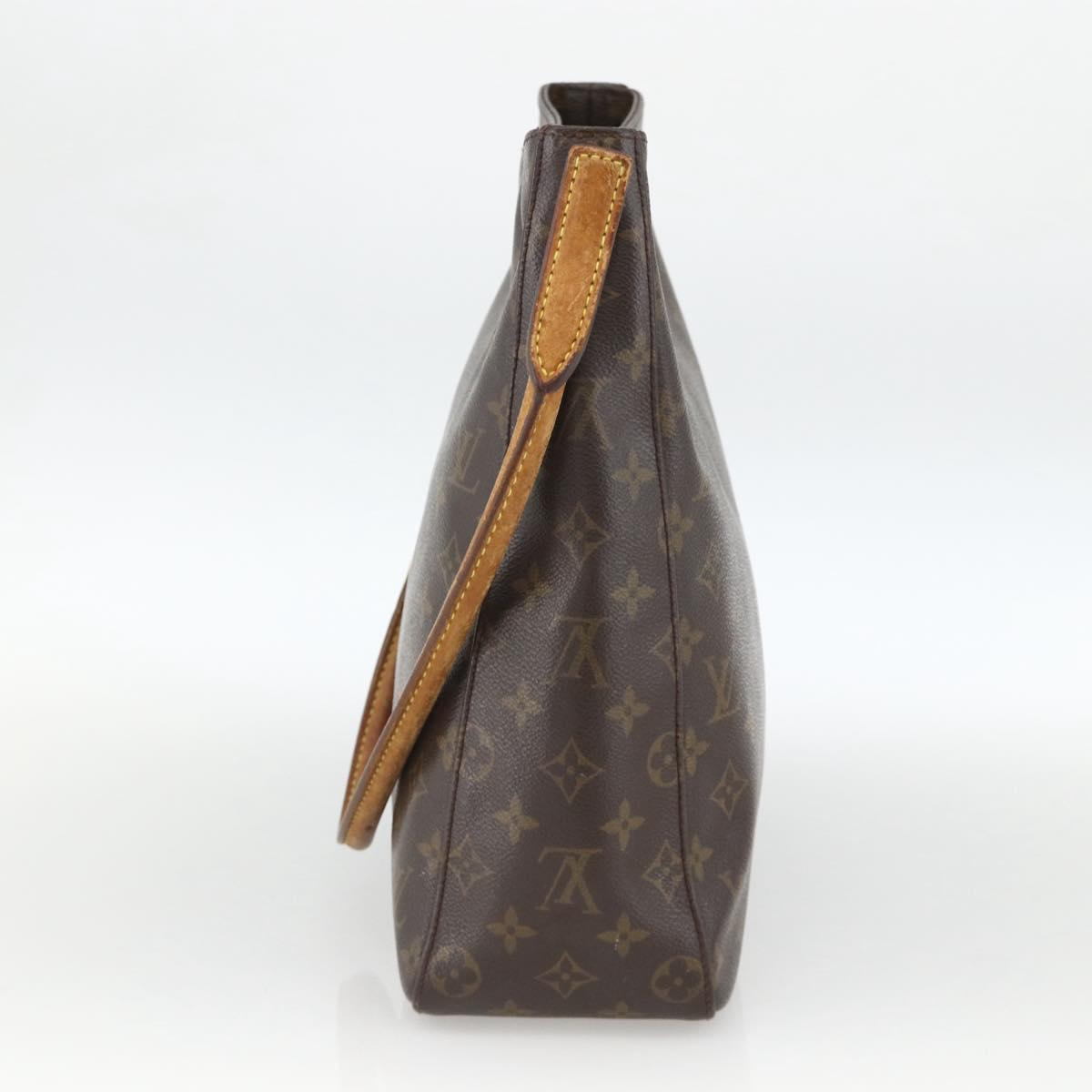 LOUIS VUITTON Monogram Looping GM Shoulder Bag M51145 LV Auth SW2157