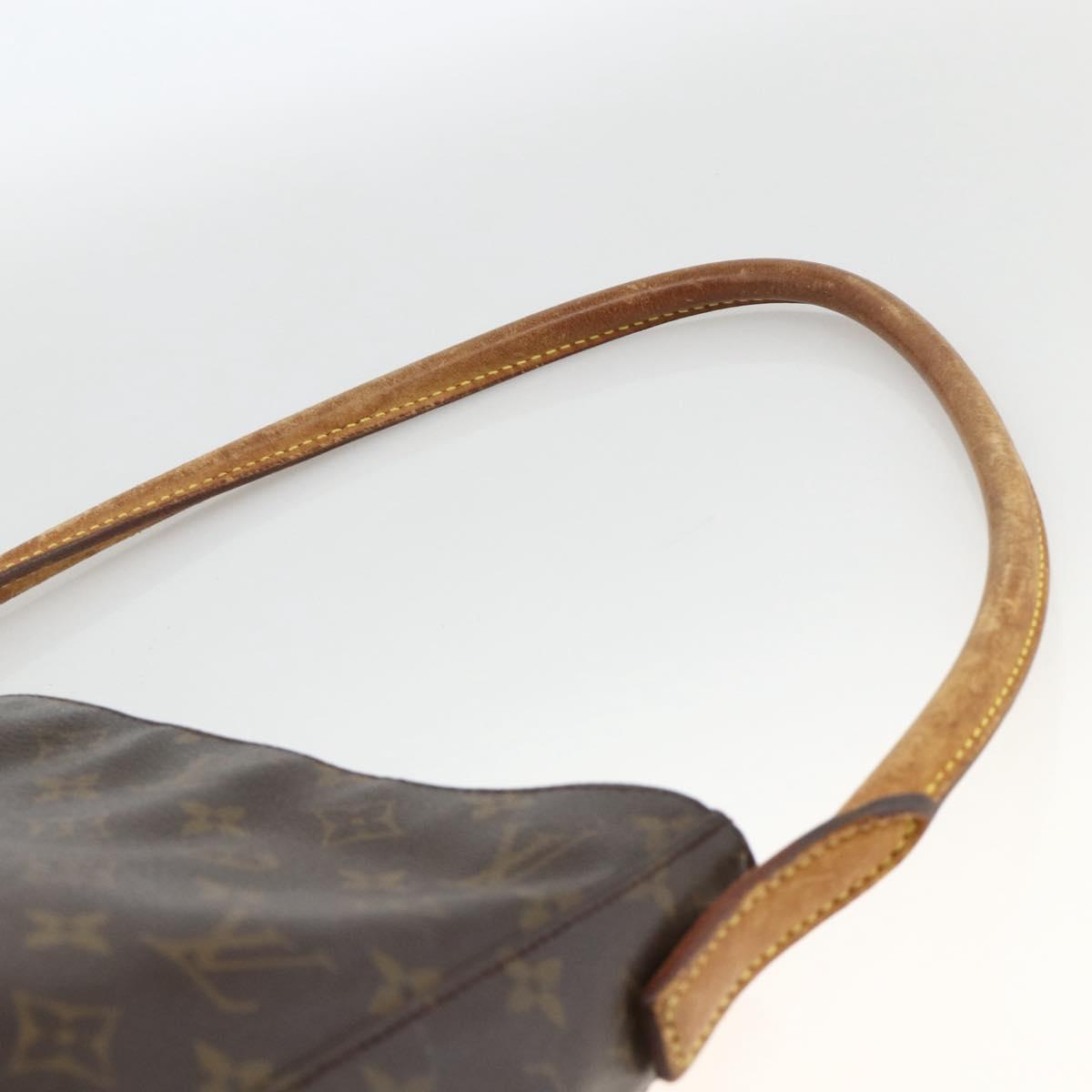 LOUIS VUITTON Monogram Looping GM Shoulder Bag M51145 LV Auth SW2157
