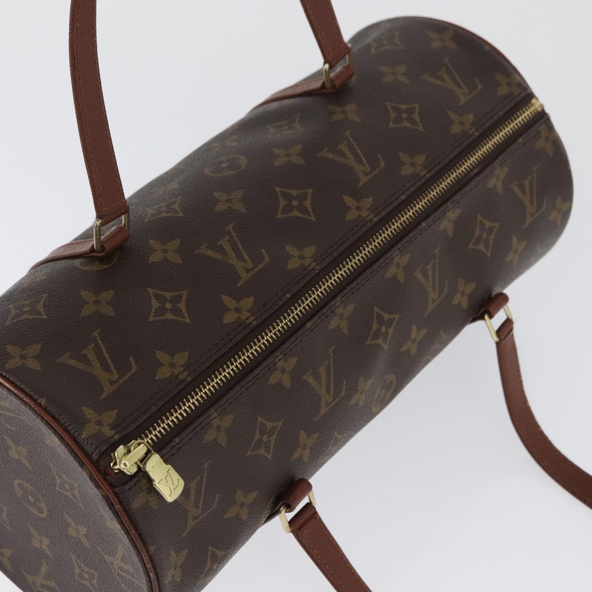 LOUIS VUITTON Monogram Papillon 30 Hand Bag M51385 LV Auth SW2158A