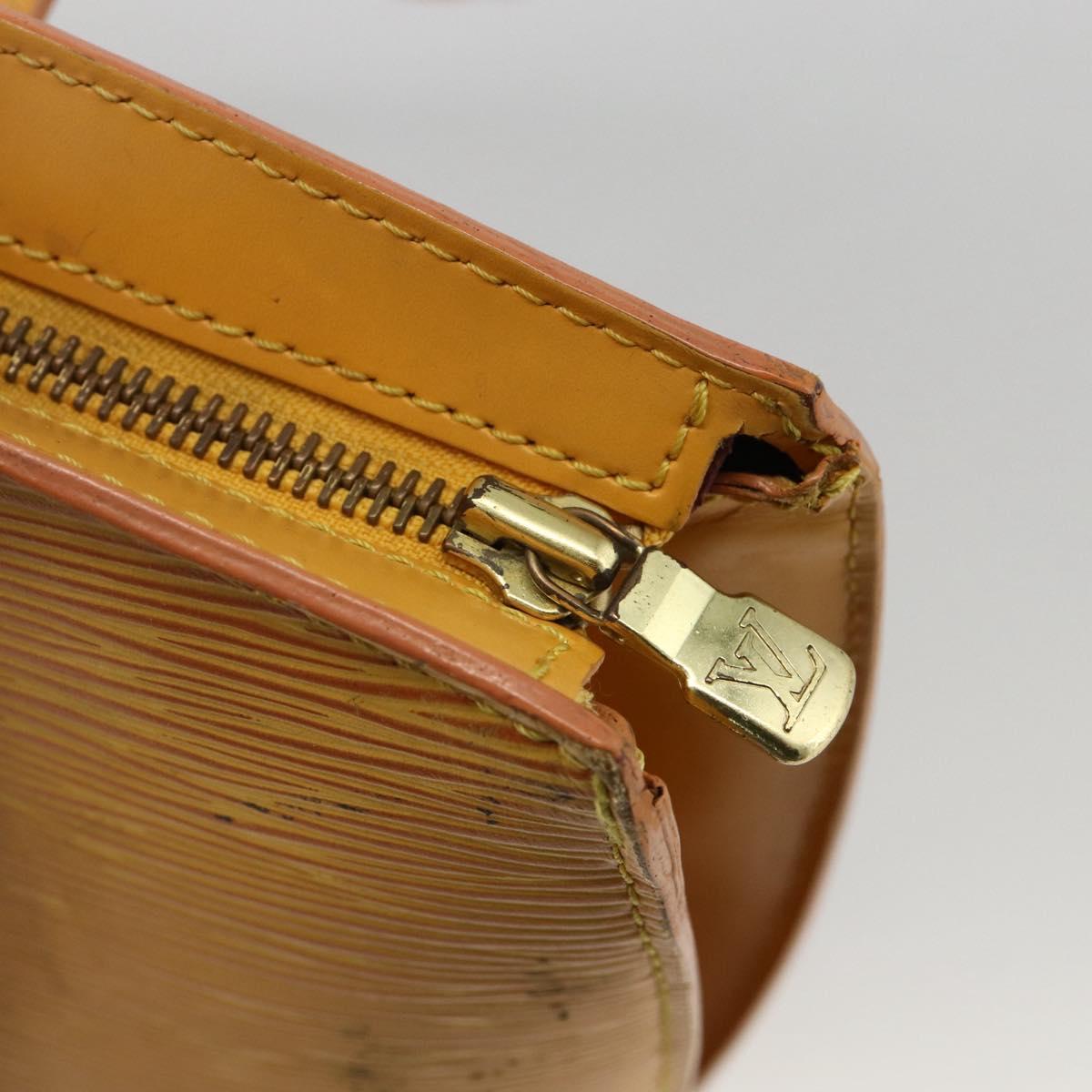 LOUIS VUITTON Epi Saint Jacques Shopping Bag Yellow M52269 LV Auth SW2167