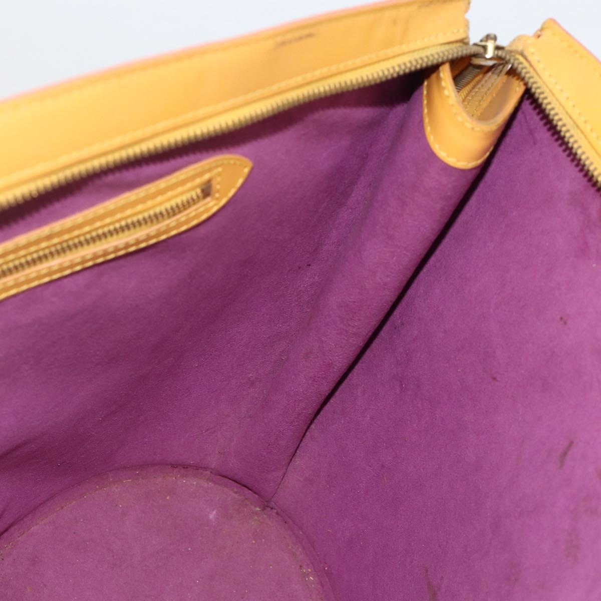LOUIS VUITTON Epi Saint Jacques Shopping Bag Yellow M52269 LV Auth SW2167