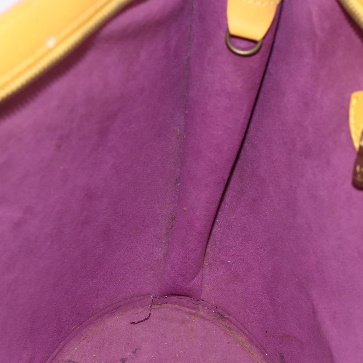 LOUIS VUITTON Epi Saint Jacques Shopping Bag Yellow M52269 LV Auth SW2167