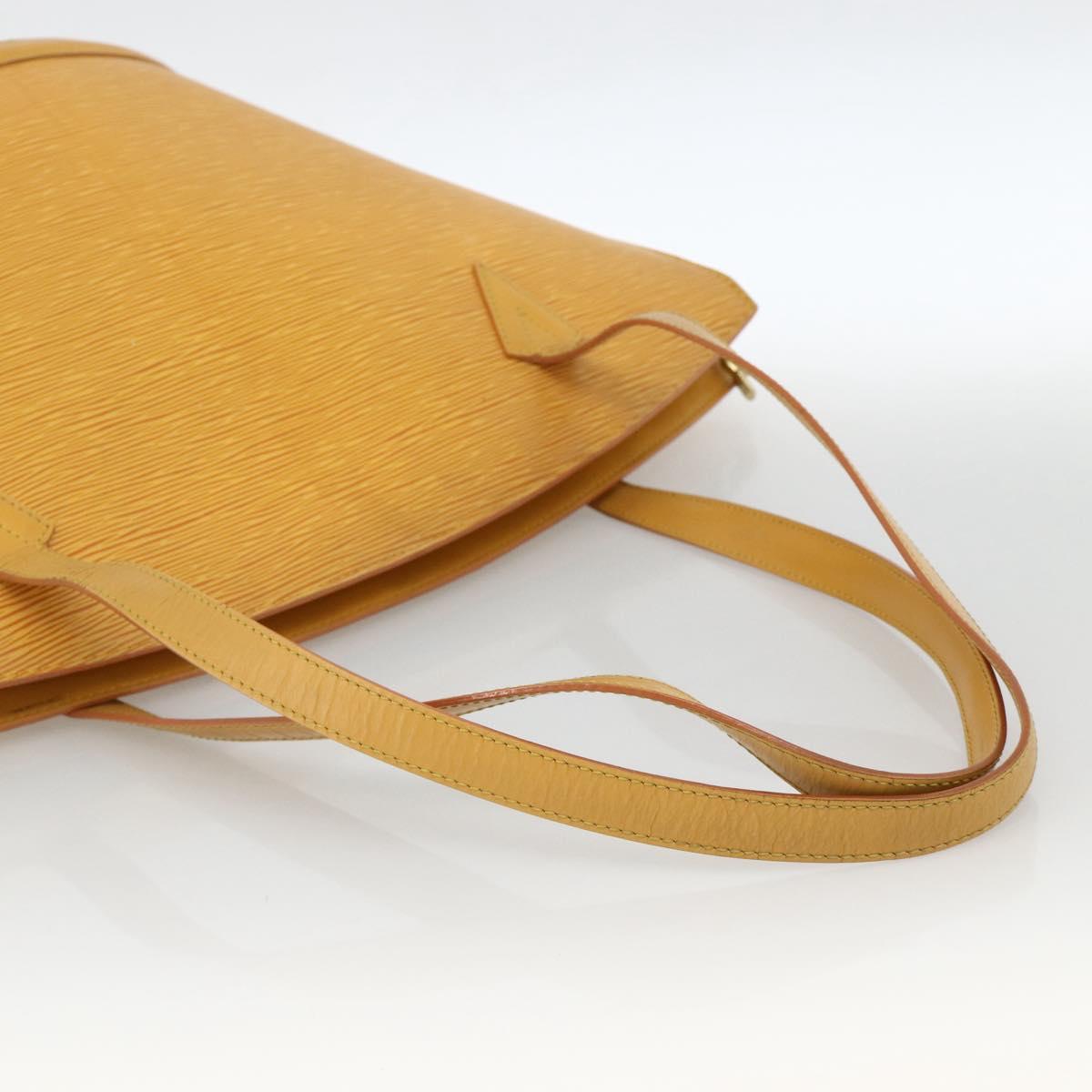 LOUIS VUITTON Epi Saint Jacques Shopping Bag Yellow M52269 LV Auth SW2167