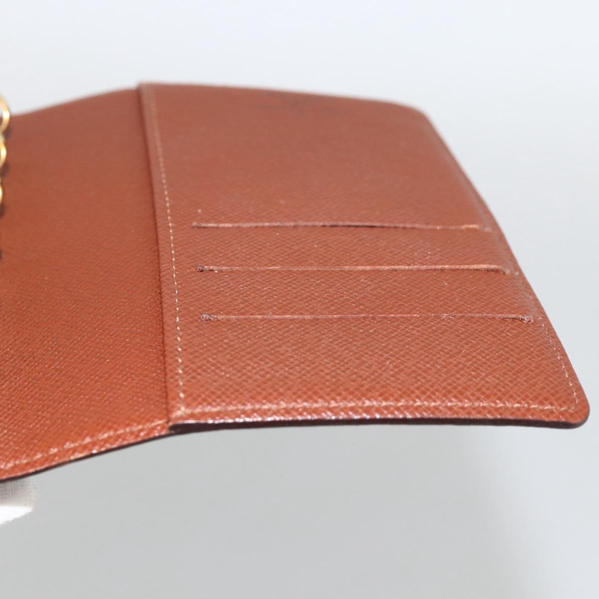LOUIS VUITTON Monogram Agenda PM Day Planner Cover R20005 LV Auth SW2193