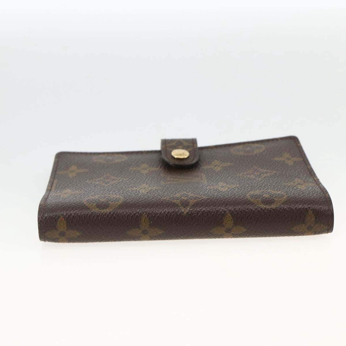 LOUIS VUITTON Monogram Agenda PM Day Planner Cover R20005 LV Auth SW2193