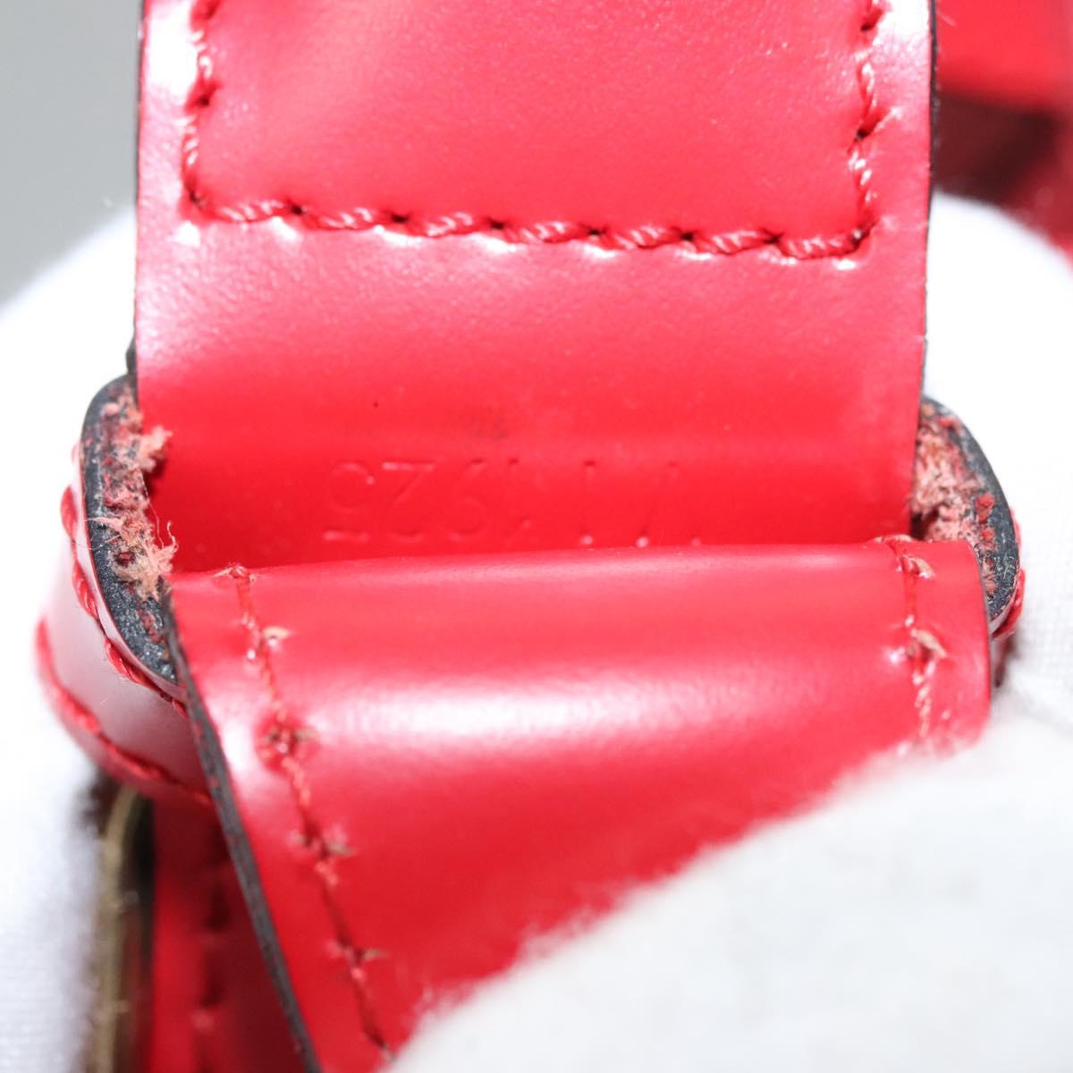 LOUIS VUITTON Epi Sac Depaule PM Shoulder Bag Red M80207 LV Auth sw221