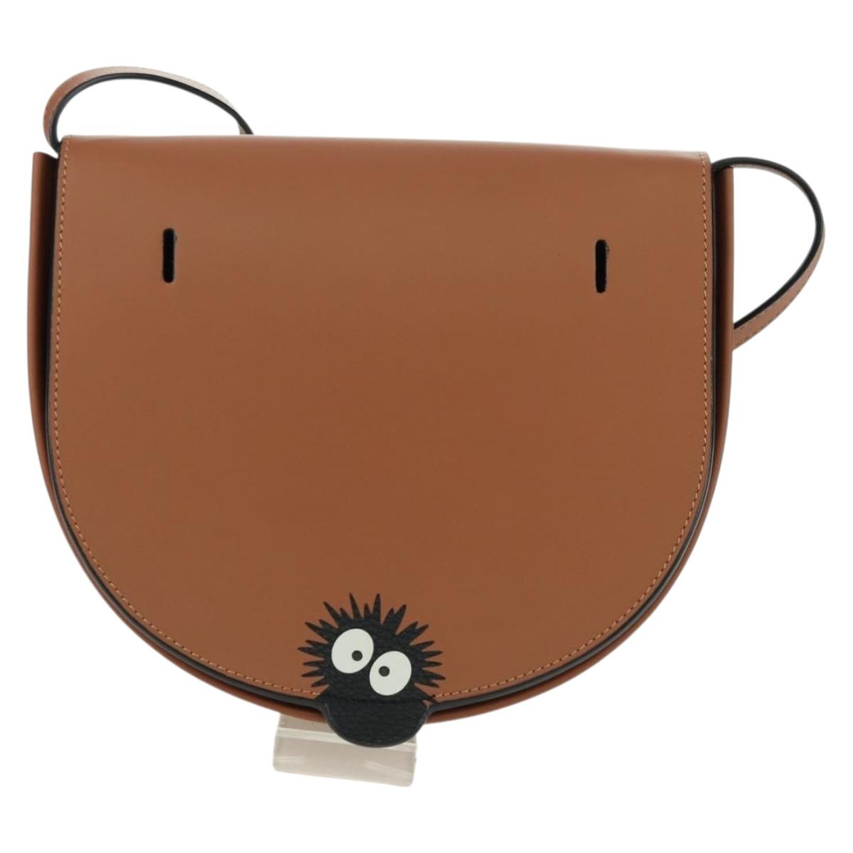 LOEWE Ghibli's Totoro Soot Sprites Dust Bunny HEEL BAG A661V01X05 Auth SW2259SM