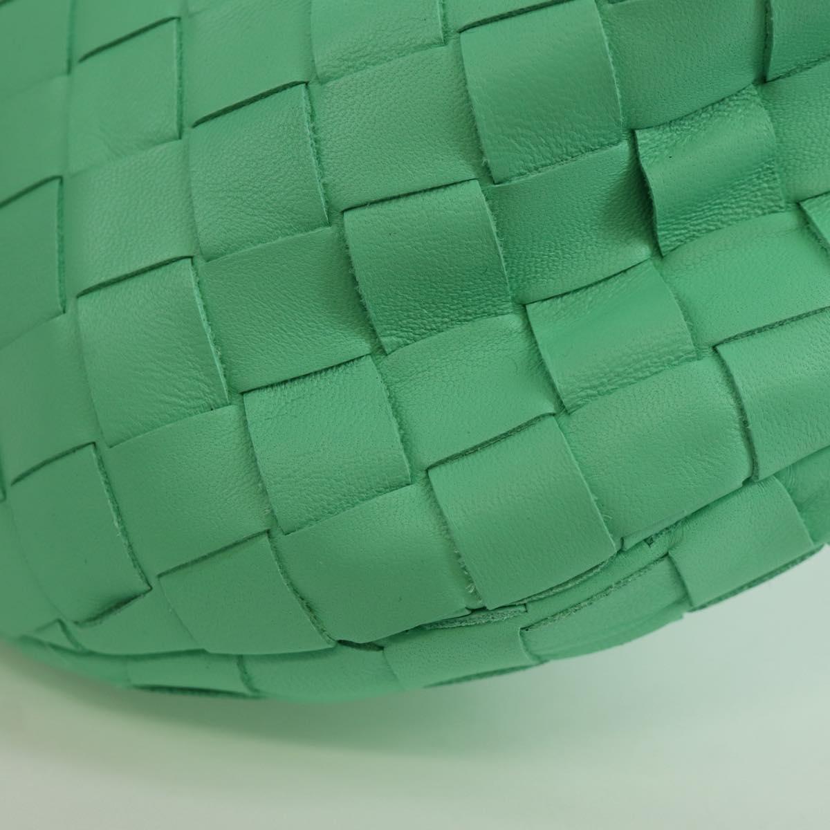 BOTTEGA VENETA INTRECCIATO Mini Jody Bag Green 651876 VCPP5 V1GG0 Auth SW2265SAM