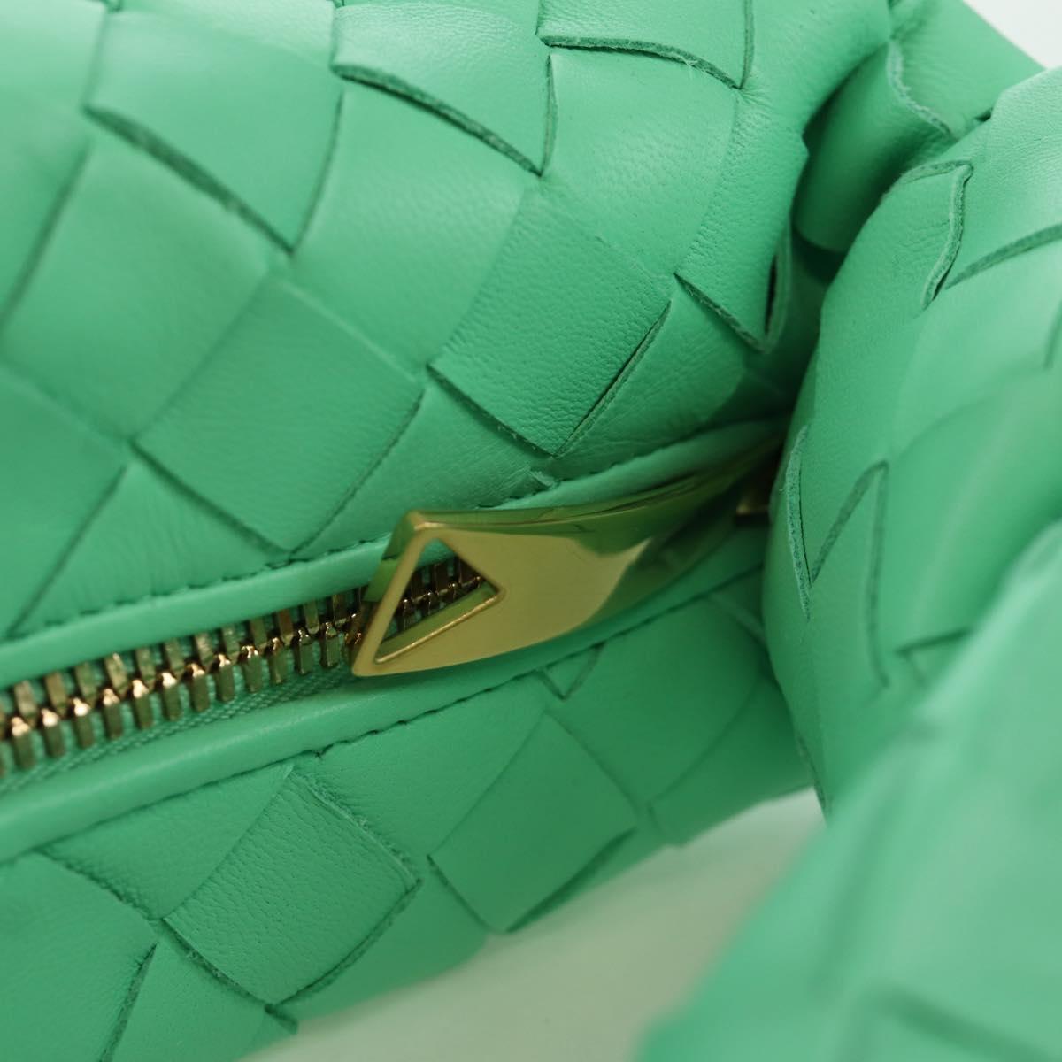 BOTTEGA VENETA INTRECCIATO Mini Jody Bag Green 651876 VCPP5 V1GG0 Auth SW2265SAM