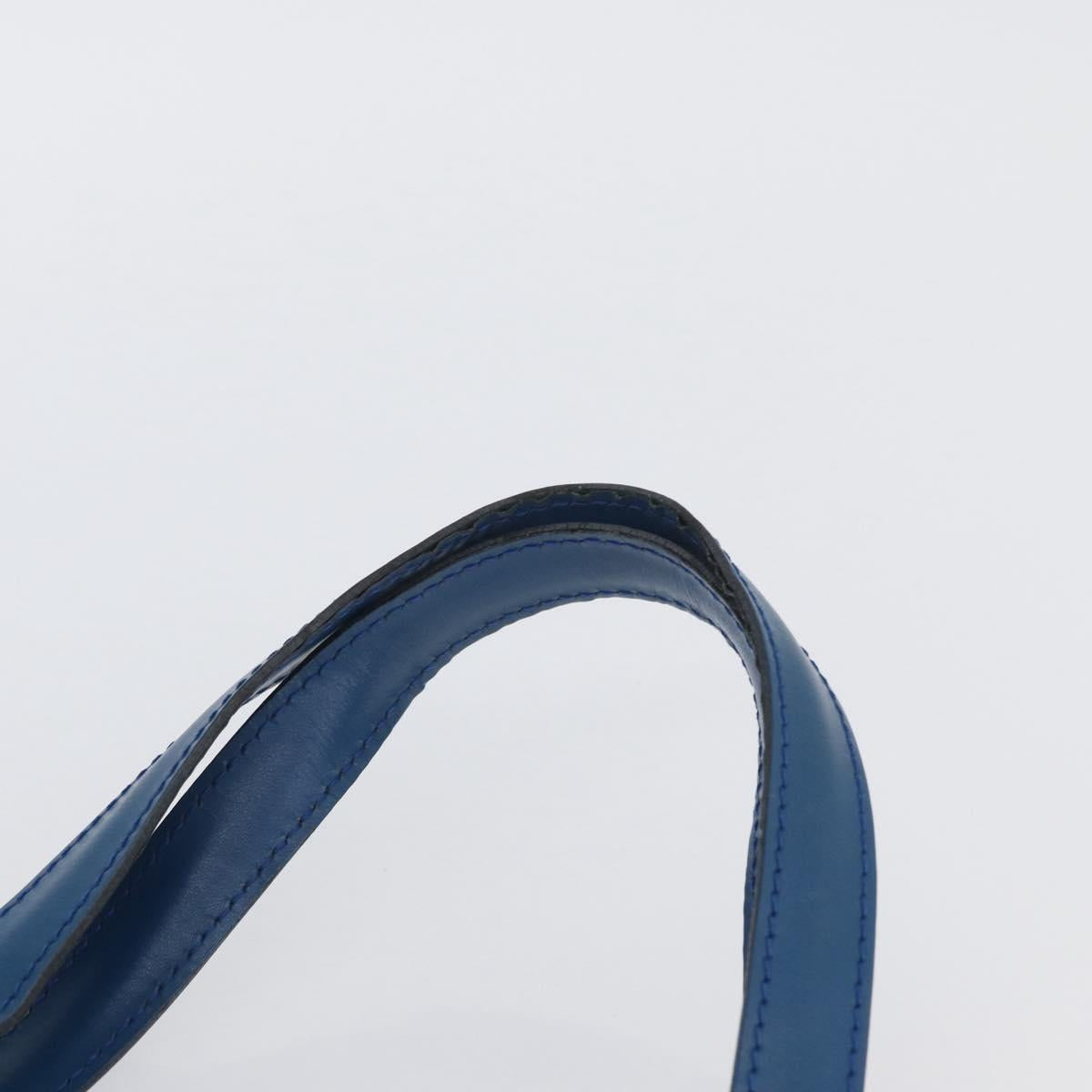 LOUIS VUITTON Epi Saint Jacques Shoulder Bag Blue M52275 LV Auth SW2284