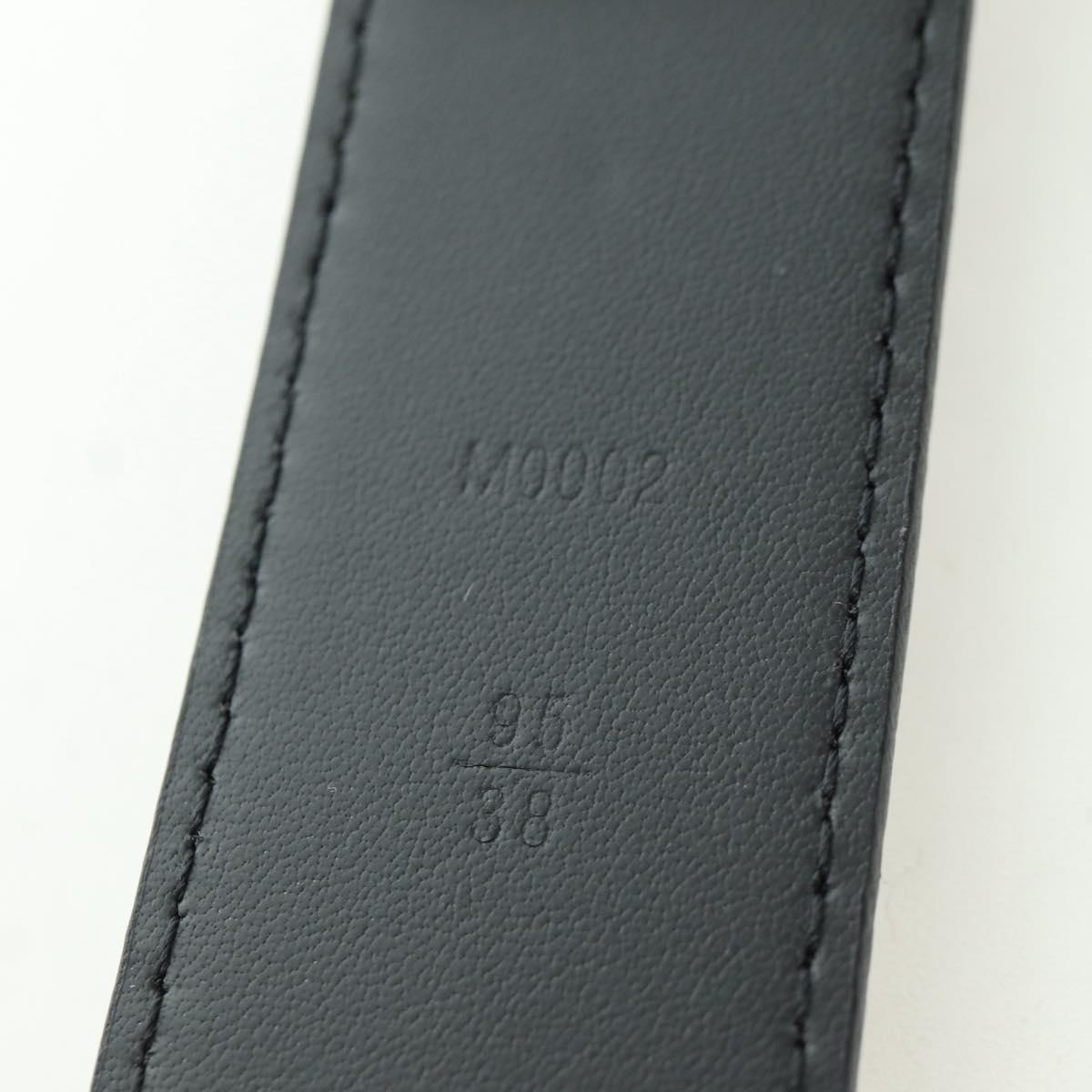 LOUIS VUITTON Taiga Ceinture Metropole Belt 41.7"" Ardoise M0002 LV Auth SW2308V