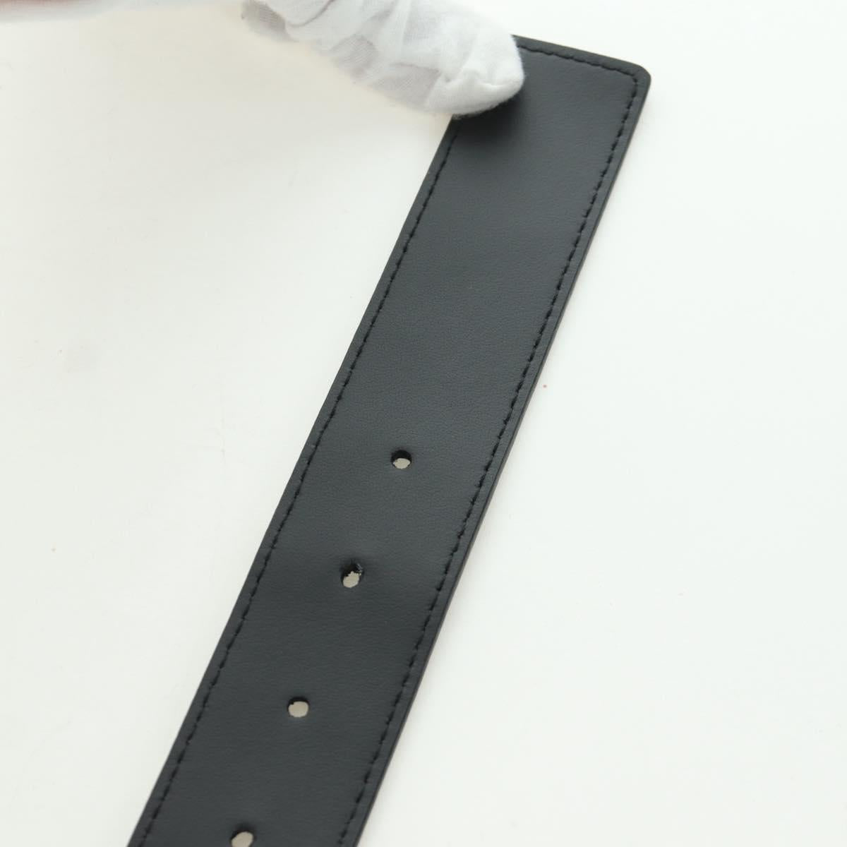 LOUIS VUITTON Taiga Ceinture Metropole Belt 41.7"" Ardoise M0002 LV Auth SW2308V