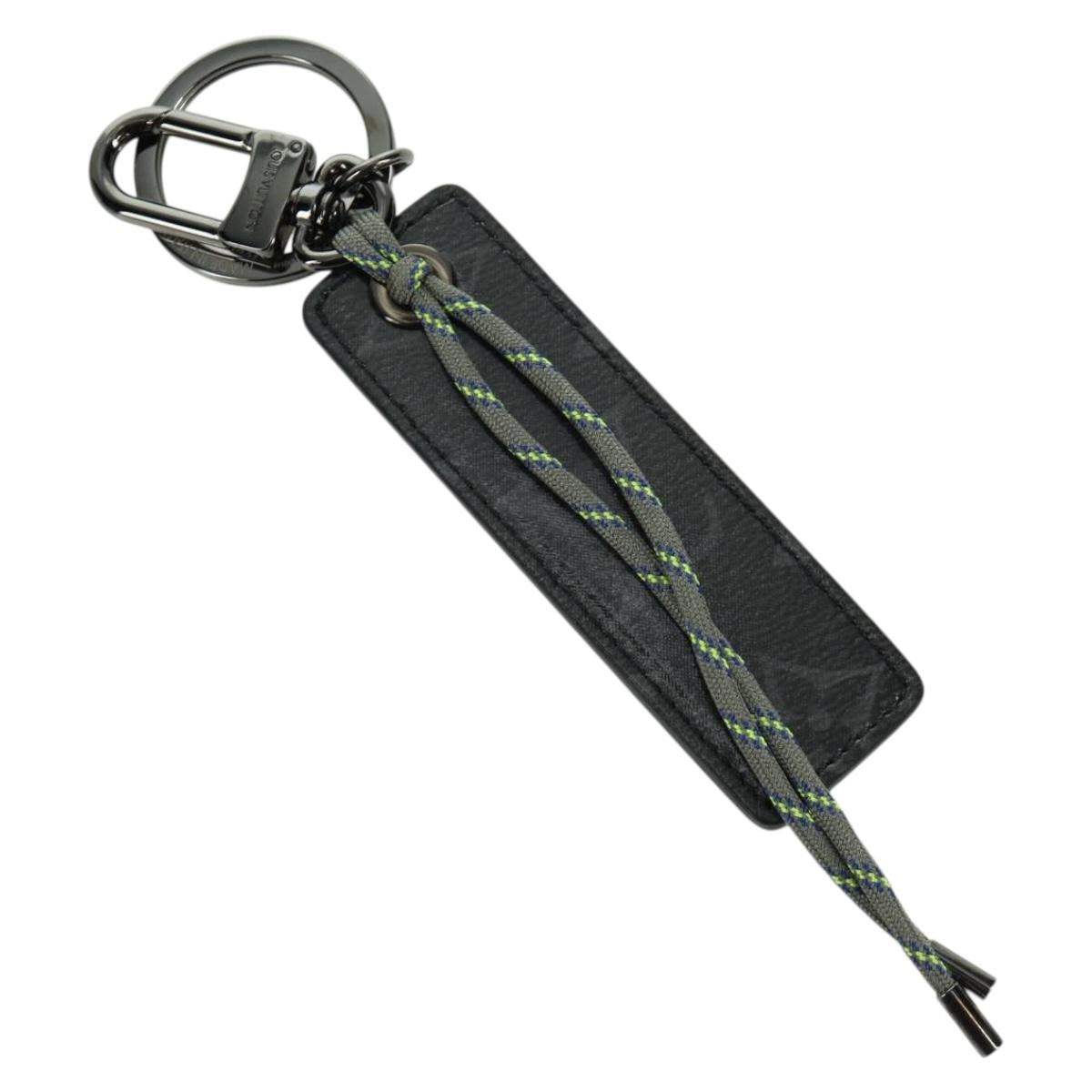 LOUIS VUITTON Eclipse Glaze Porte Cles Tag Key Holder MP0929 LV Auth SW2313M
