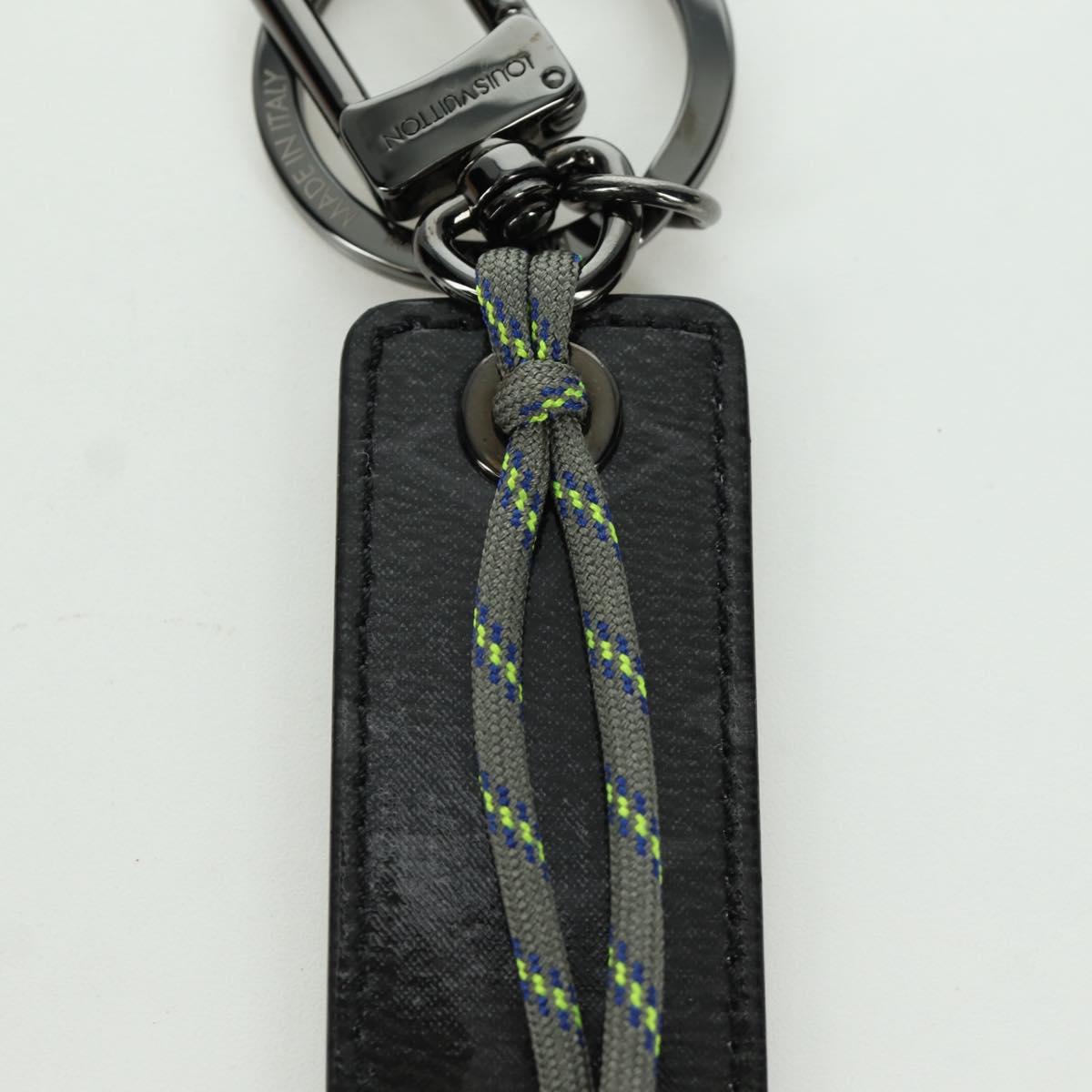 LOUIS VUITTON Eclipse Glaze Porte Cles Tag Key Holder MP0929 LV Auth SW2313M