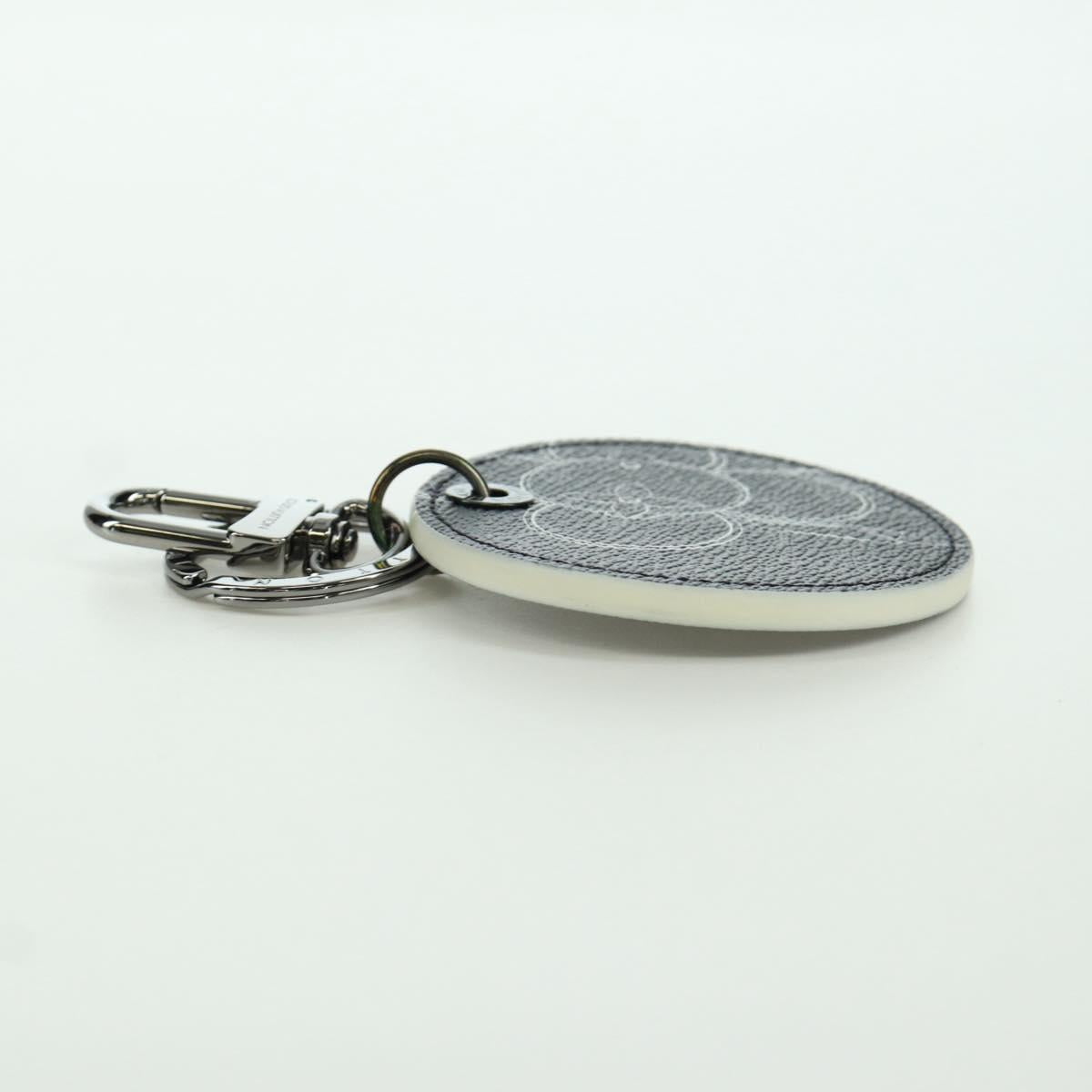 LOUIS VUITTON Monogram Eclipse Porte ClesVivienne Charm MP1993 LV Auth SW2315M