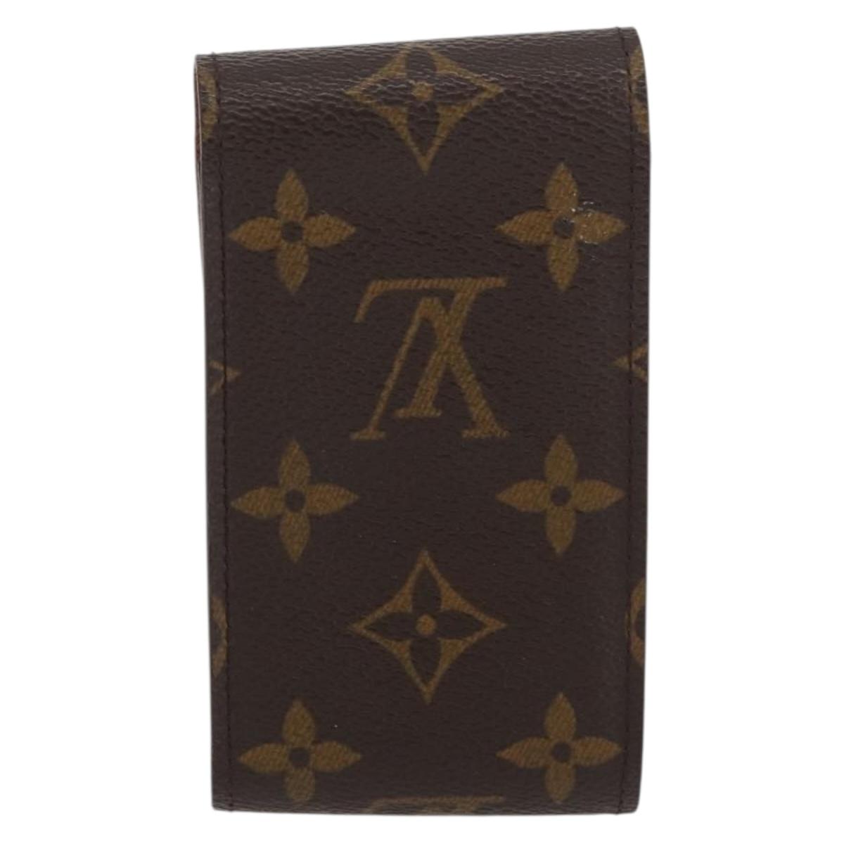 LOUIS VUITTON Monogram Pouch 2 Set LV Auth SW2318