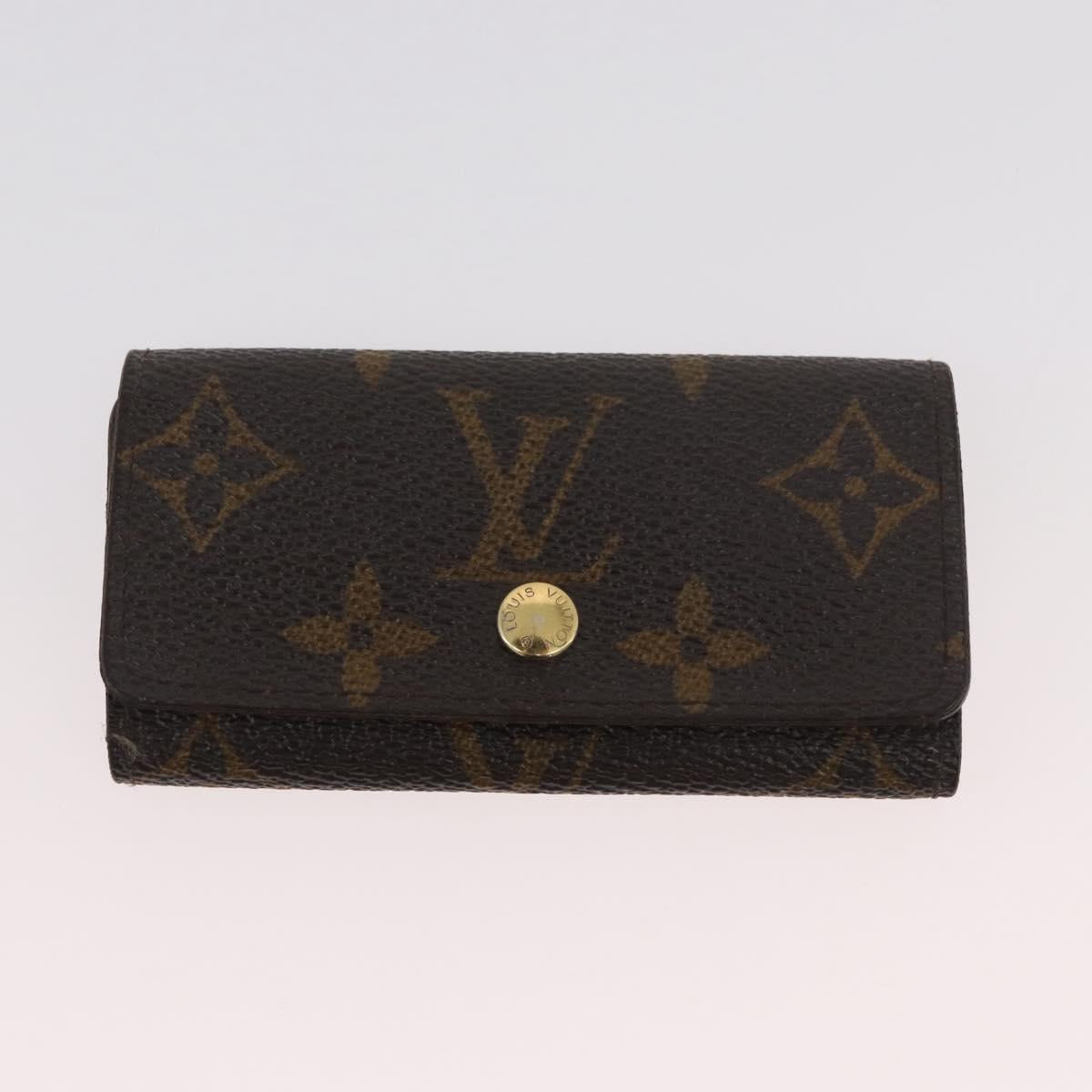 LOUIS VUITTON Monogram Pouch 2 Set LV Auth SW2318