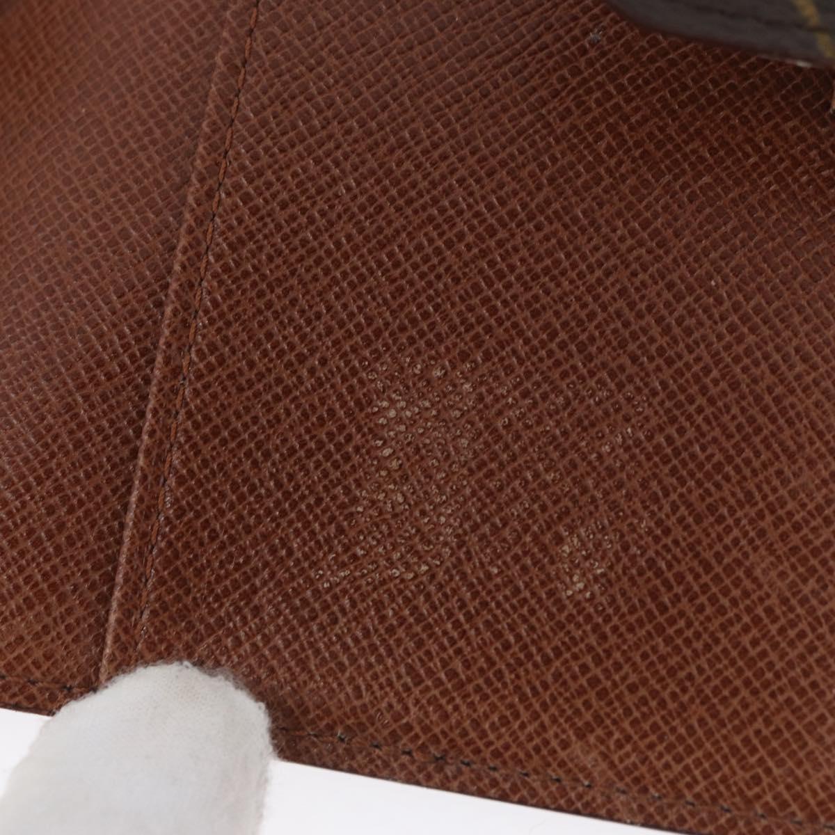 LOUIS VUITTON Monogram Agenda PM Day Planner Cover R20005 LV Auth SW2332