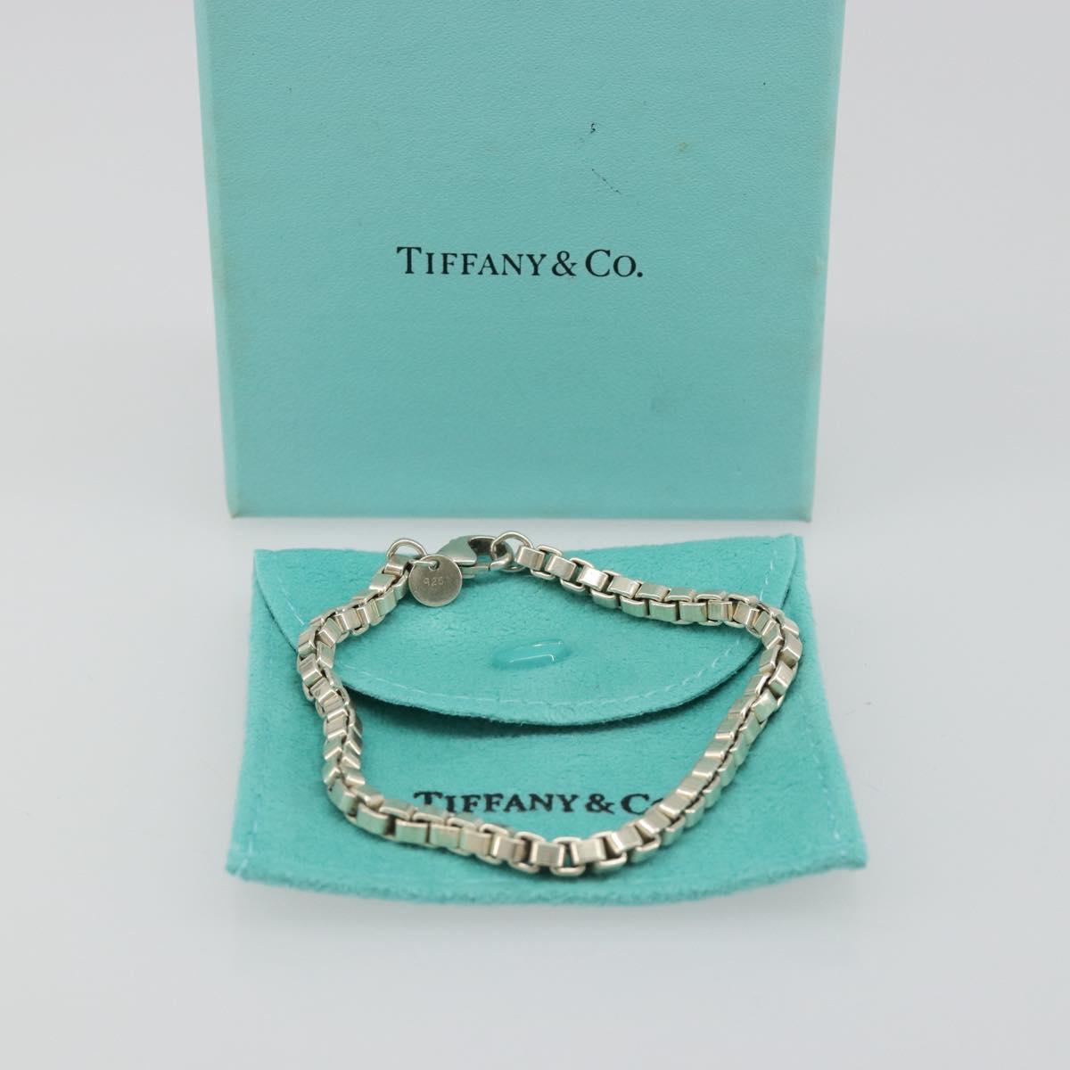 TIFFANY&Co. Venetian ring Bracelet Ag925 Silver Auth SW2349V