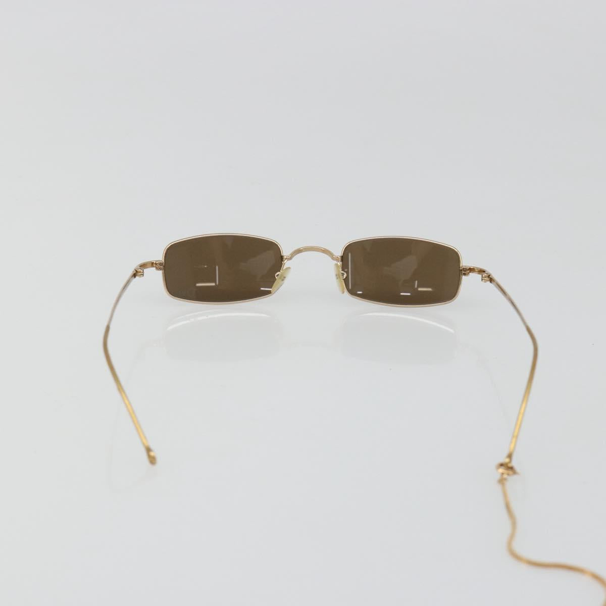 Christian Dior Sunglasses Metal Gold Auth SW2353V