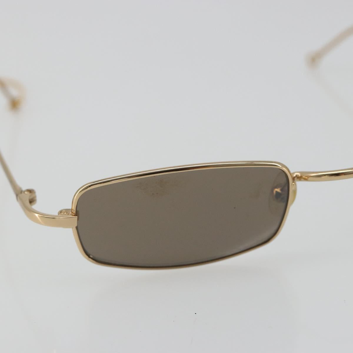 Christian Dior Sunglasses Metal Gold Auth SW2353V