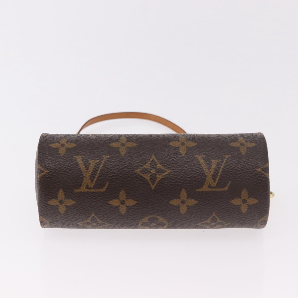 LOUIS VUITTON Monogram Papillon Pouch LV Auth SW2355