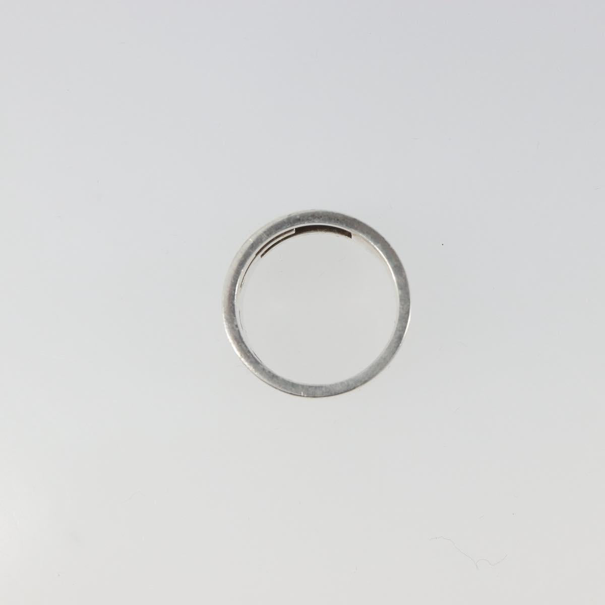 GUCCI icon Ring metal Silver Auth SW2360V