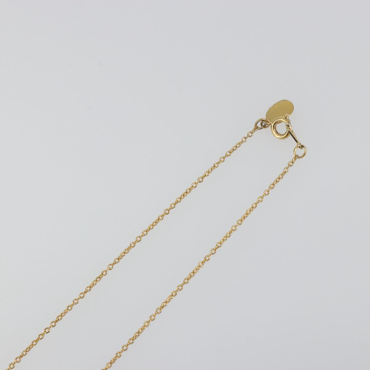 GIVENCHY Necklace metal Gold Auth SW2362