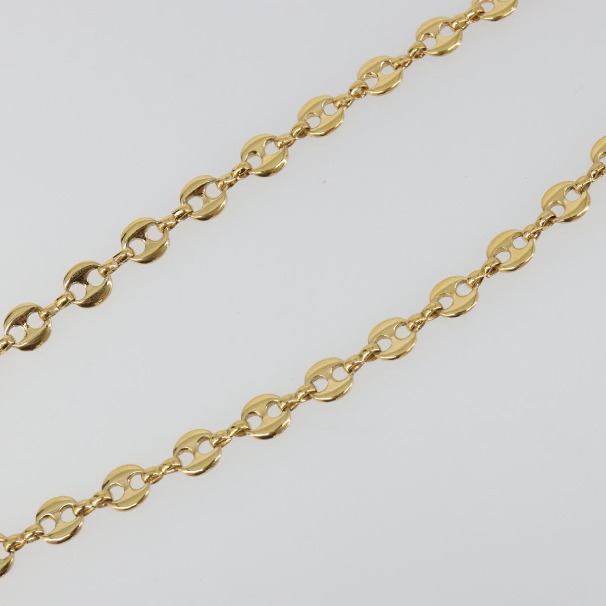 GIVENCHY Necklace metal Gold Auth SW2363