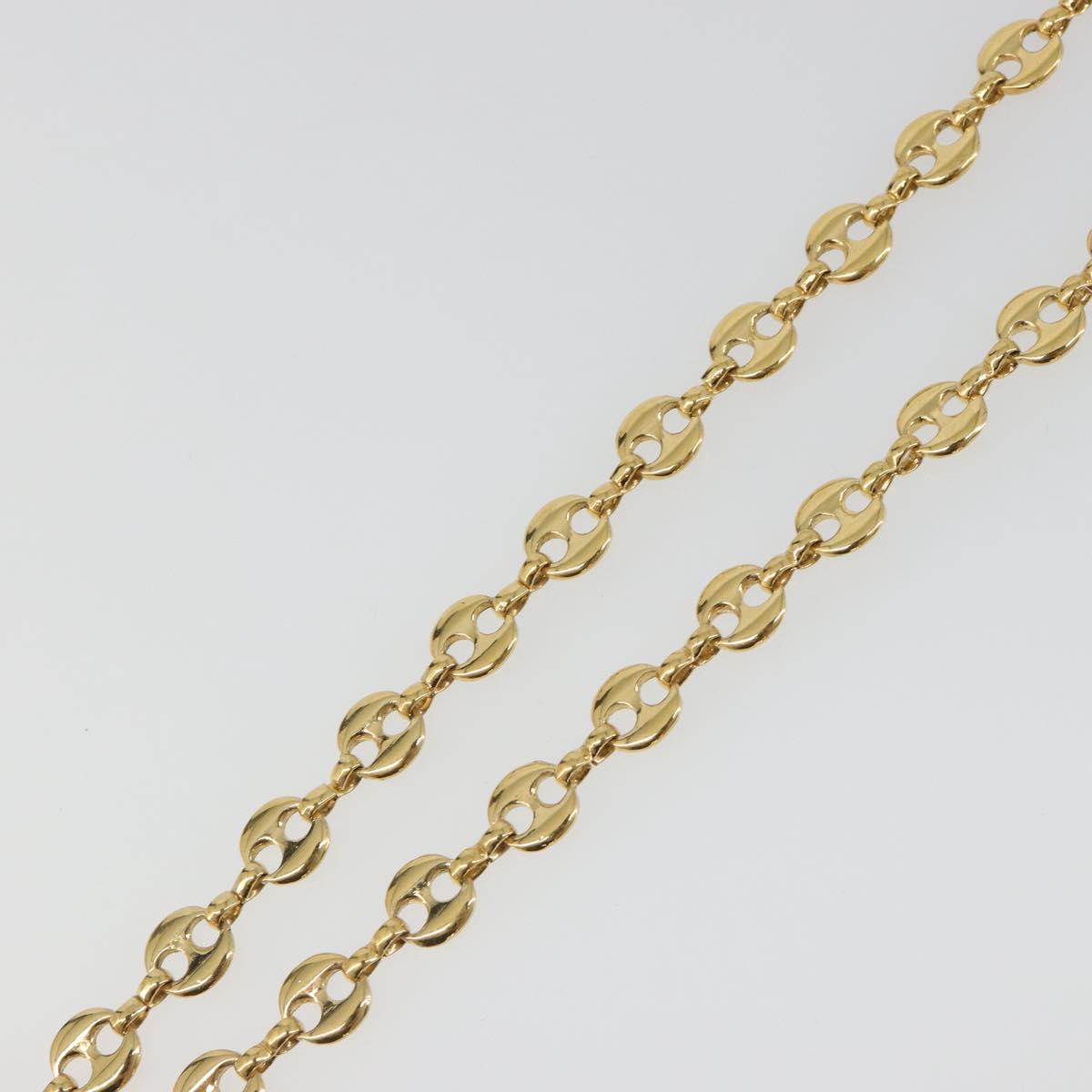 GIVENCHY Necklace metal Gold Auth SW2363