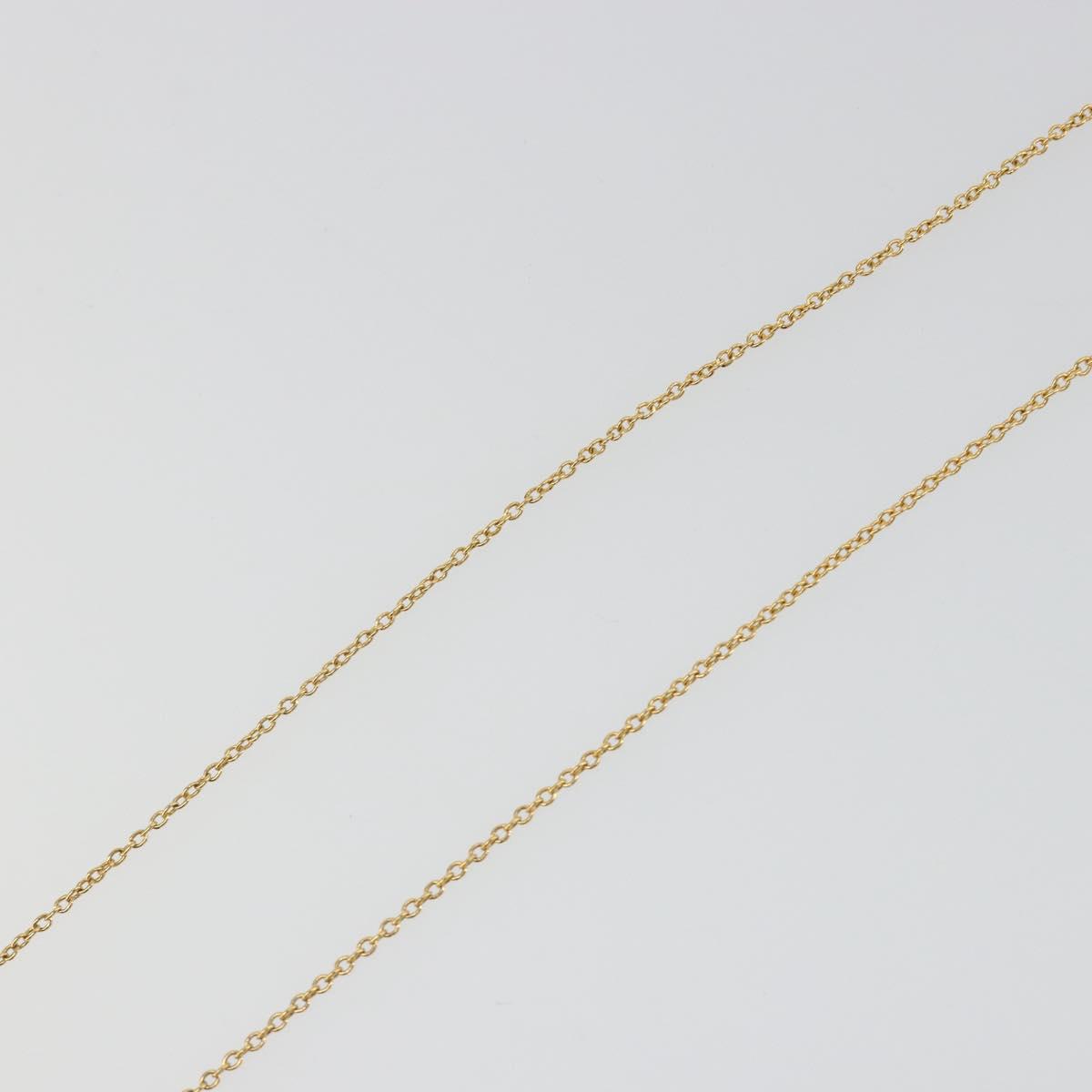 GIVENCHY Necklace metal Gold Auth SW2364