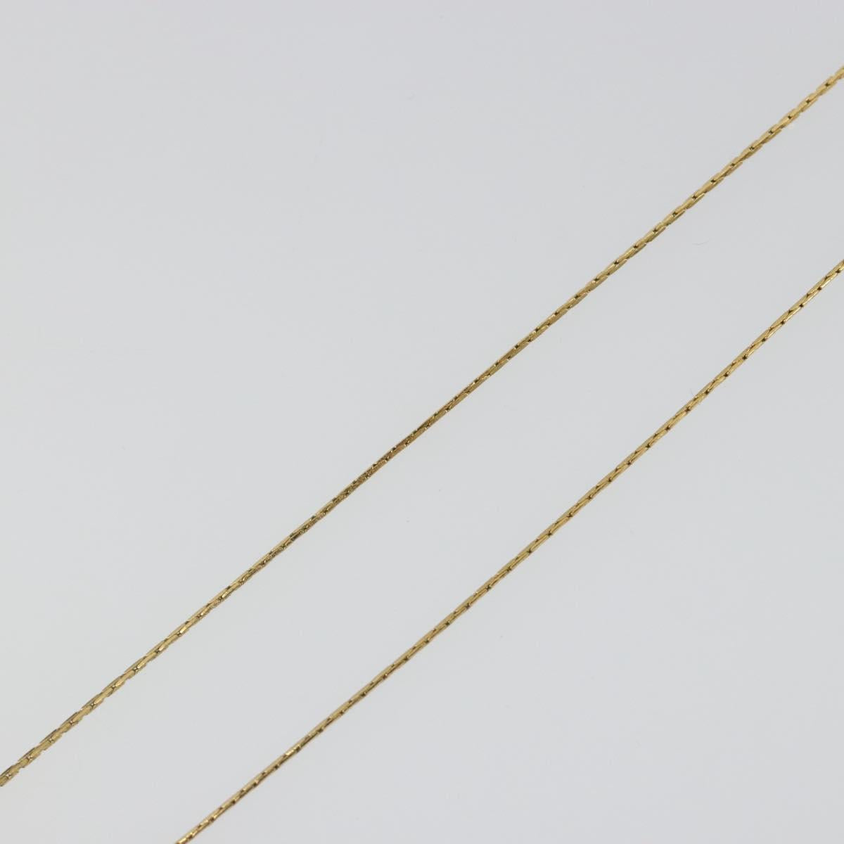 GIVENCHY Necklace metal Gold Auth SW2367